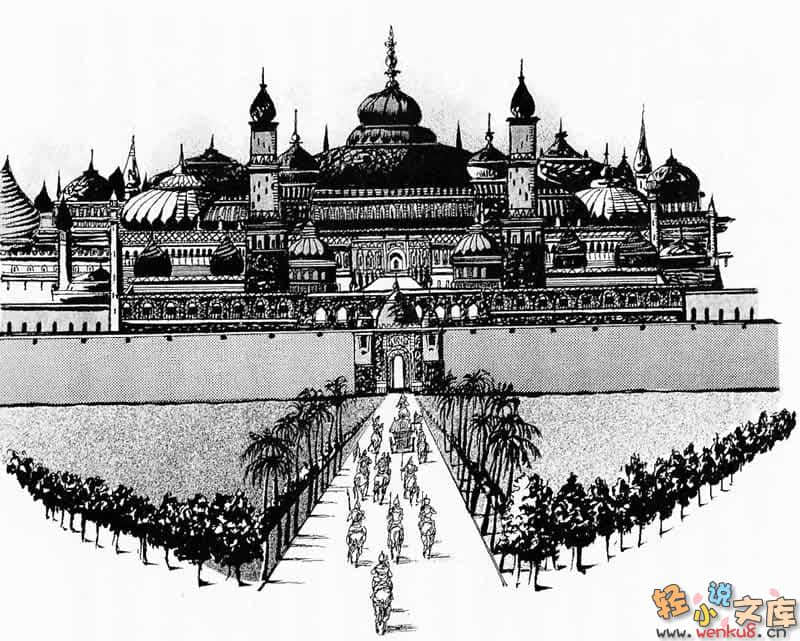 《旅人系列》2 蒼路的旅人 插圖（22）