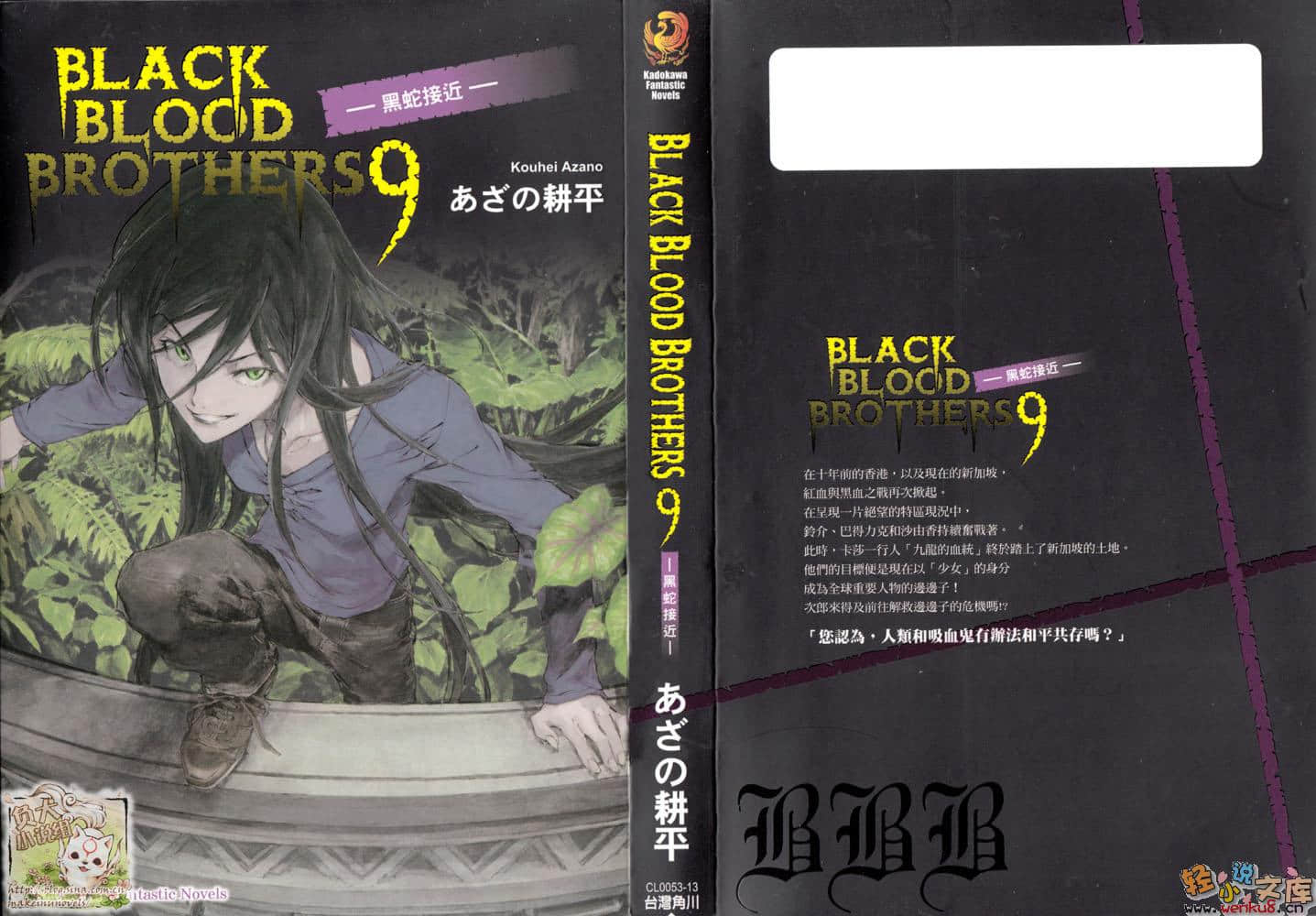 《BLACK BLOOD BROTHERS 黑血兄弟》9 黑蛇接近 插图（1）