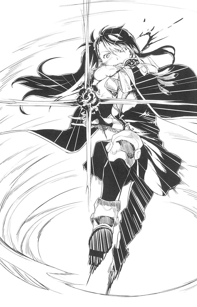 《黑之召喚士》4 純潔冰姬 插圖（9）