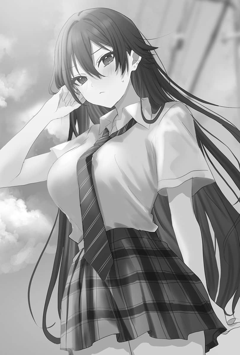 《鄰座的不良少女清水同學染黑了頭髮》4 第六章 清水同學與文化祭前的放學時間插圖（1）