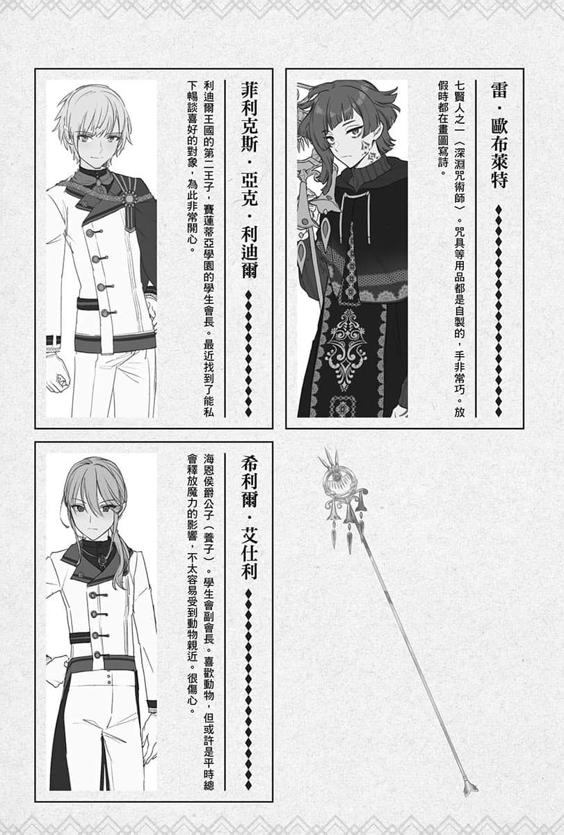 《Silent Witch 沉默魔女的秘密》4.5 -after- 目前为止的登场人物插图（2）