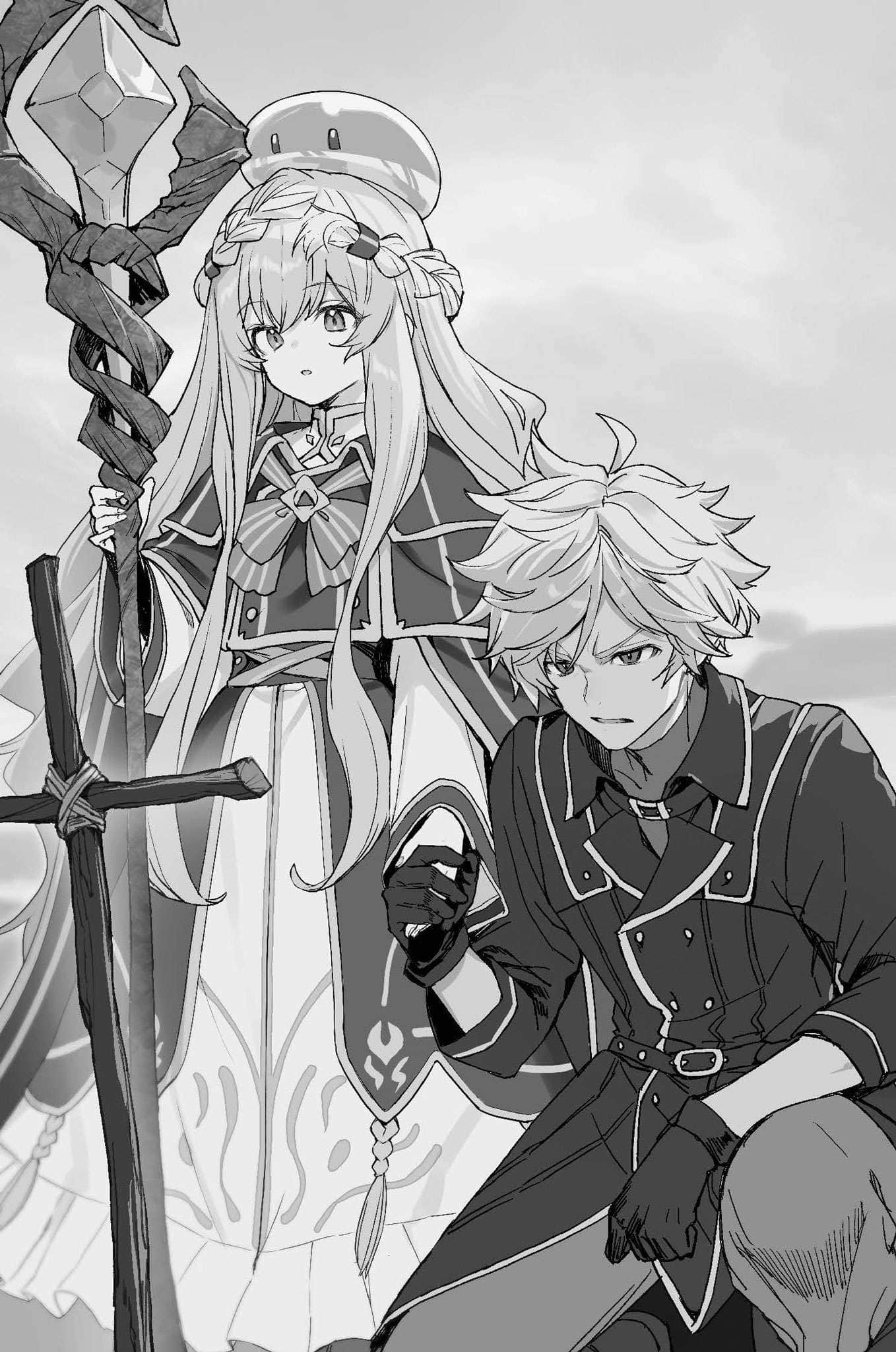 《魔物使少女 ～綠瞳的冒險者～》1 終章插圖（1）