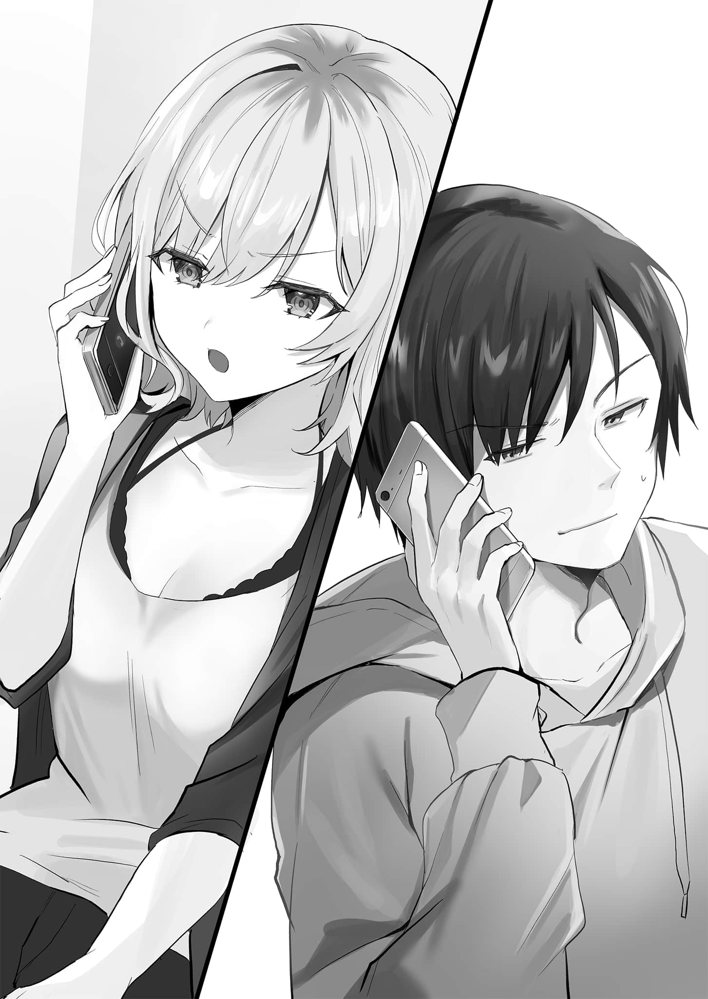 《开始远距教学后，我跟班上第一美少女同居了》1 插图（13）