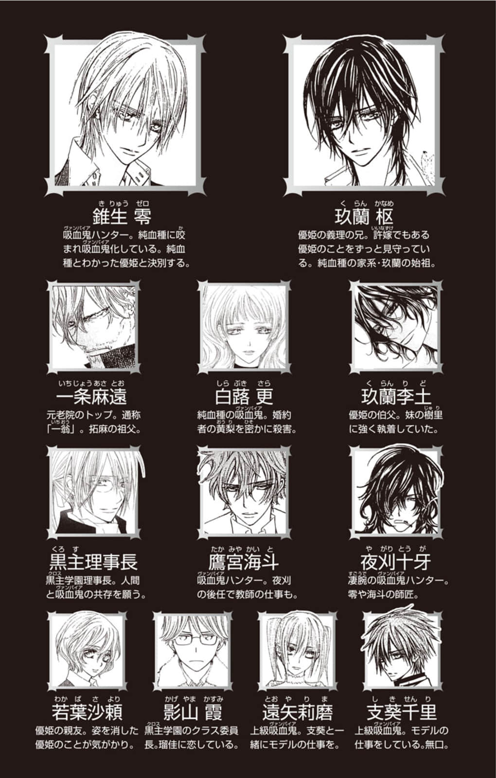 《吸血鬼骑士官方小说》煌银之梦 作品相关插图（6）
