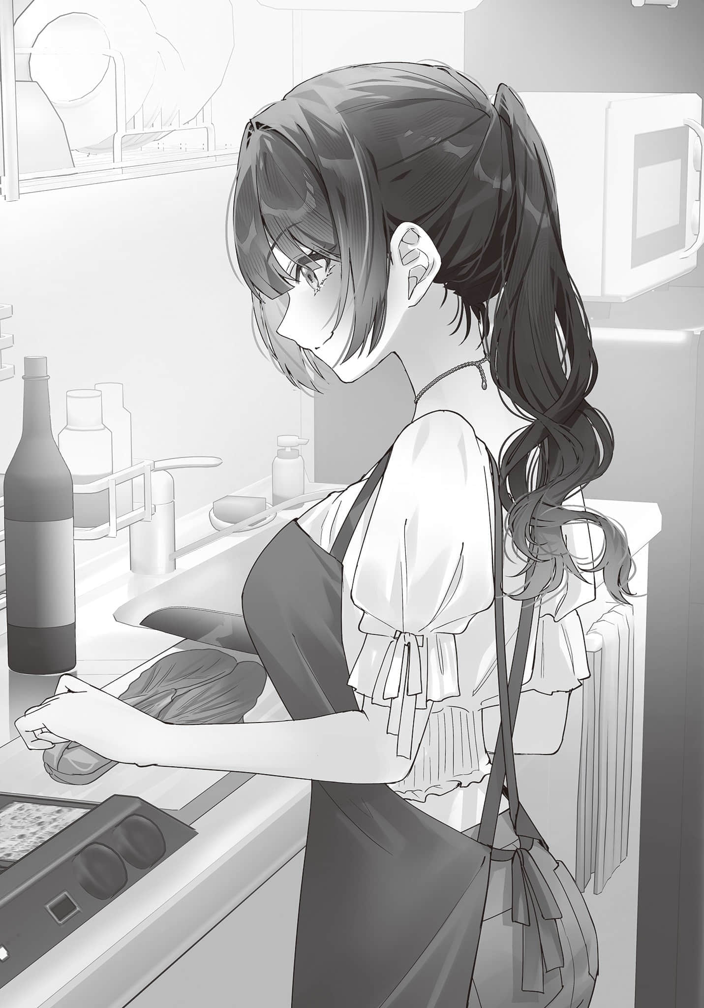 靠配对软件遇到的她是我的学生小说插图（17）
