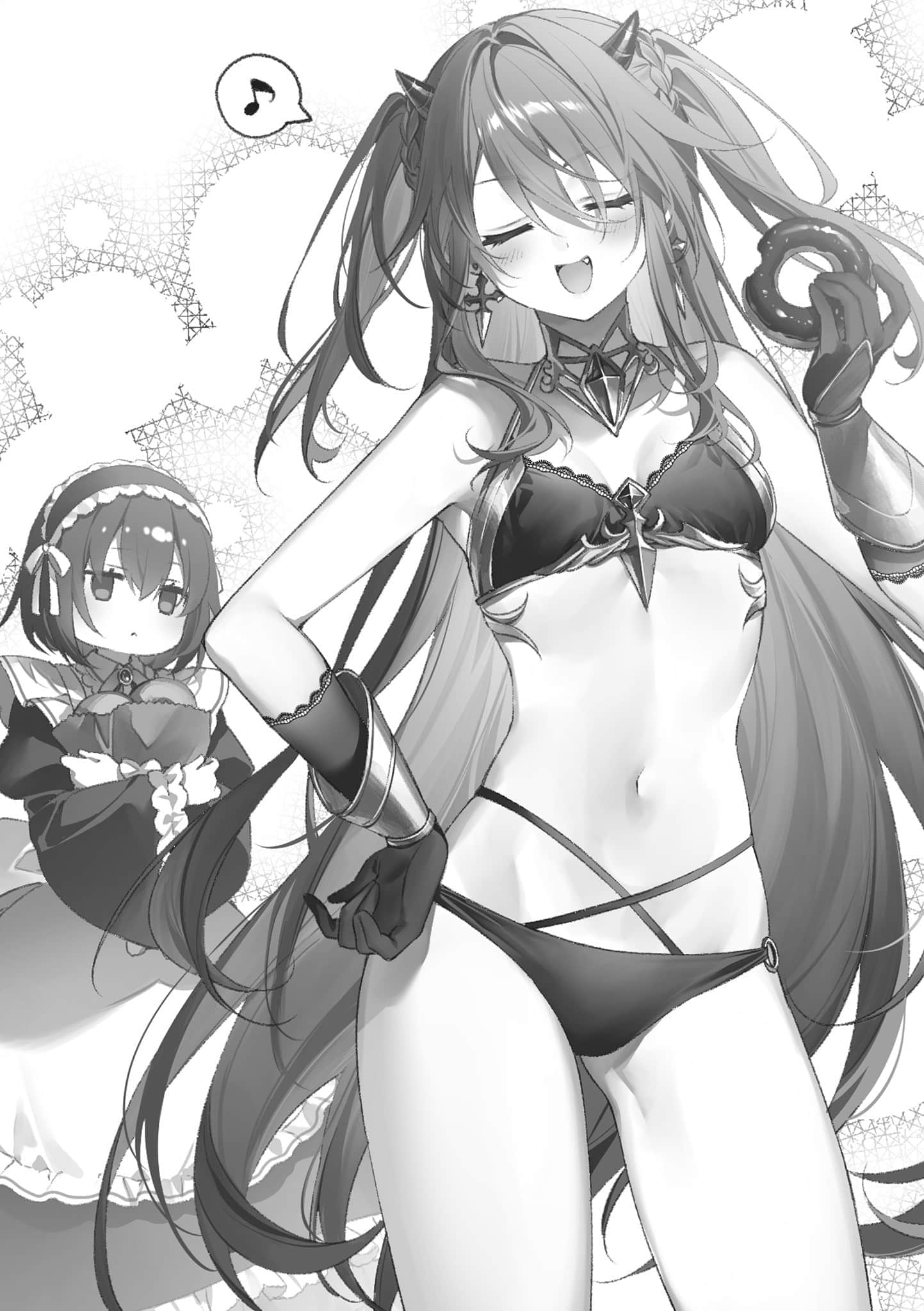 《聖劍學院的魔劍使》11 第七章〈魔王〉集結插圖（1）