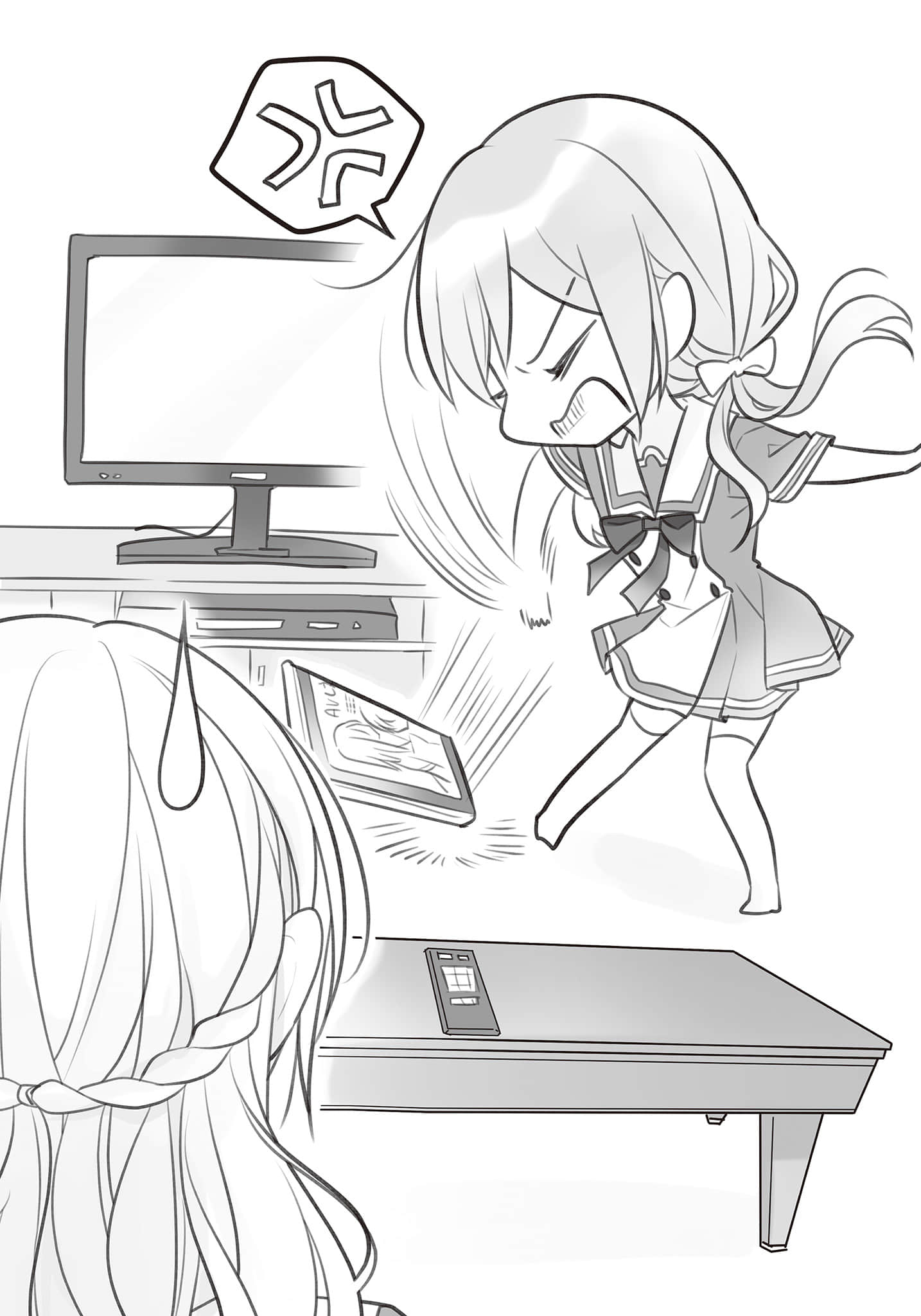 《让声称女性之间不可能的女孩，在百日内彻底沦陷的百合故事。》1 插图（10）