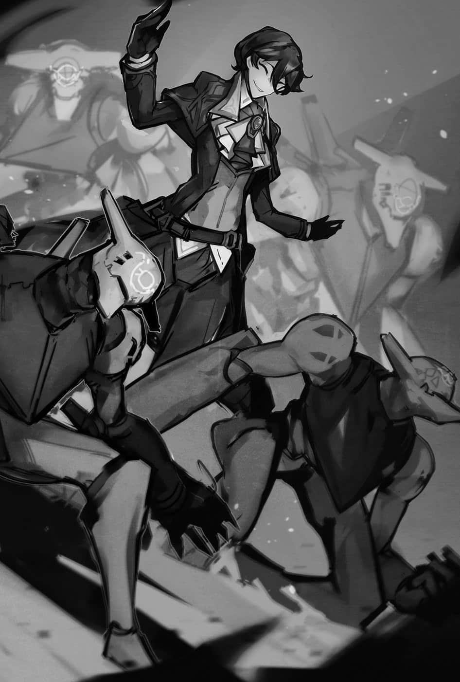 毁灭魔导王与魔像蛮妃小说插图（15）