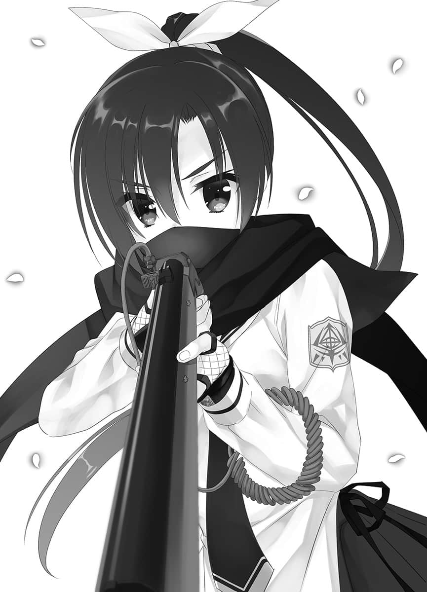 《緋彈的亞莉亞》31 寂靜之鬼 插圖（14）