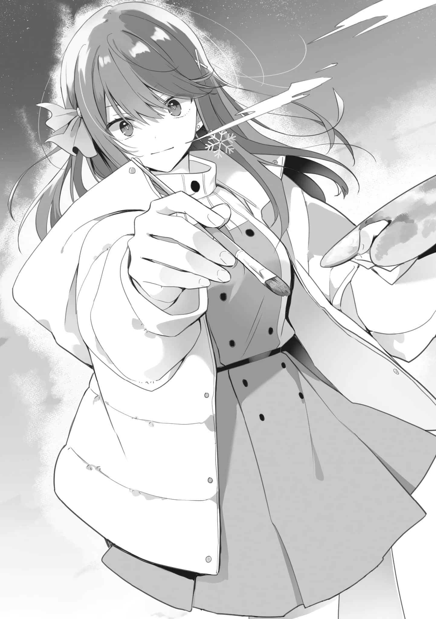 《青色輪廓線 凡人將天才描繪的世界改寫的方法》1 第四話 唯有當卓越的靈魂配合不懈的實踐,才能創造出真正的藝術插圖(1)
