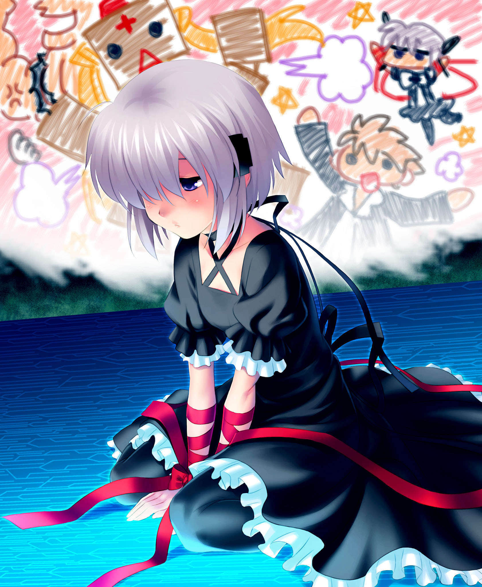 Official Another Story Rewrite ～在树叶飘摇轻语的小径～小说插图（30）