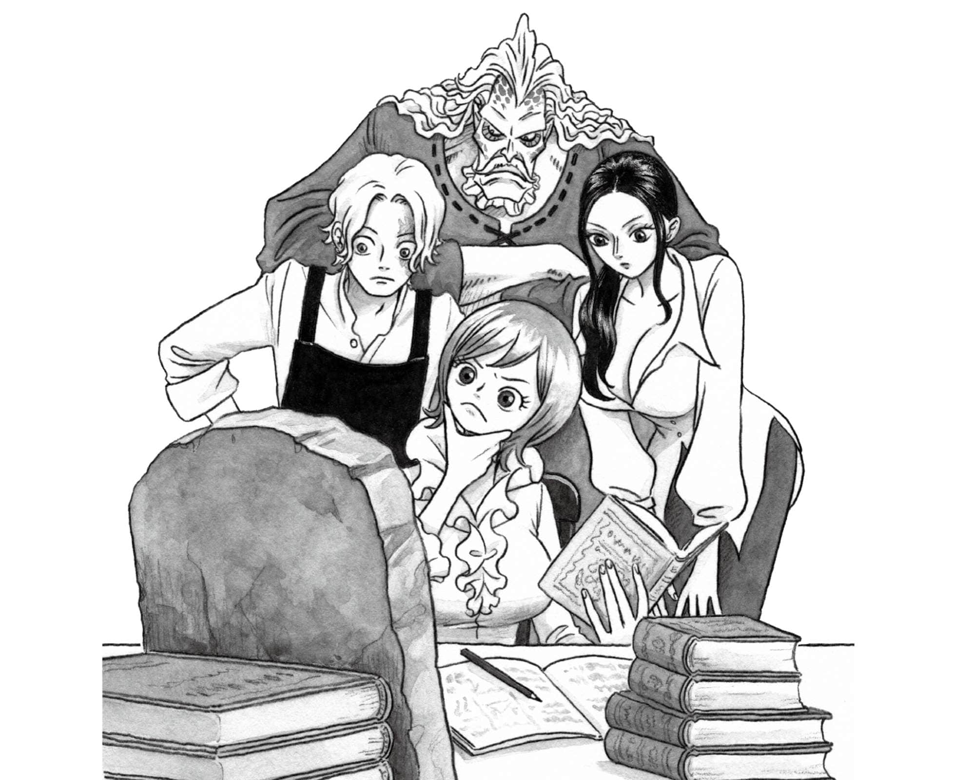 《ONE PIECE novel HEROINES 航海王 女英雄们的故事》1 插图（12）