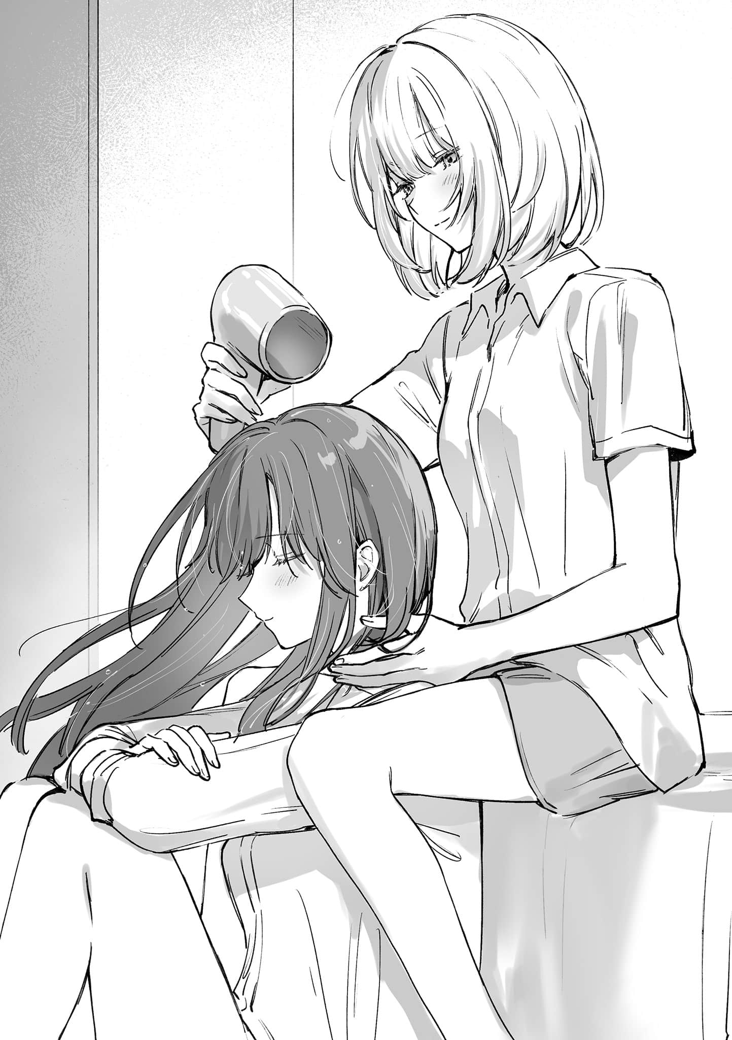 《人妻教师与班上女高中生陷入爱恋》3（网译） 第五章『水渗裂隙』插图（1）