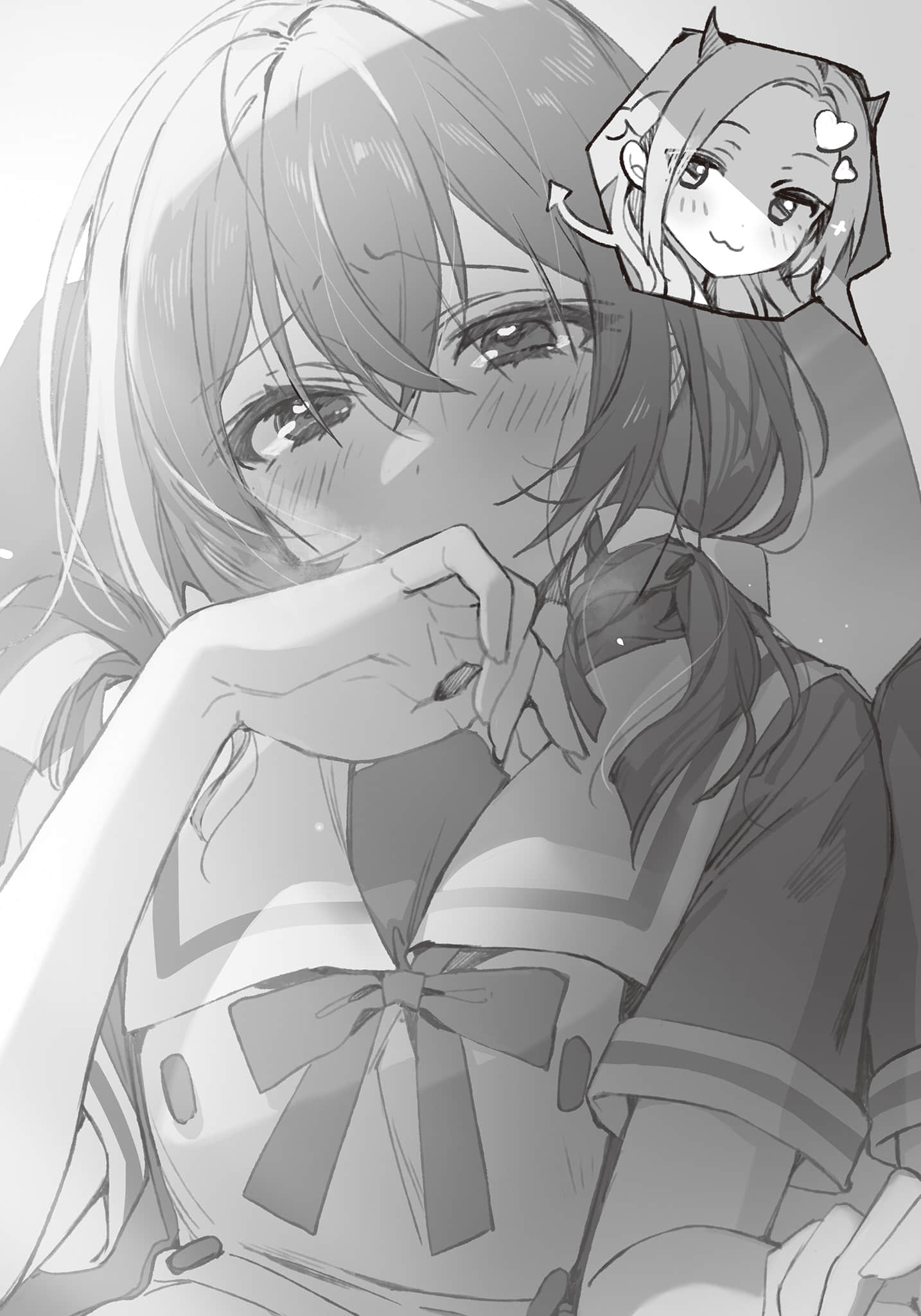 《讓聲稱女性之間不可能的女孩，在百日內徹底淪陷的百合故事。》7 插圖（8）