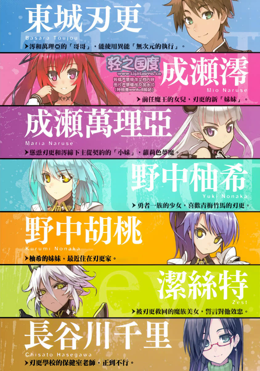 《新妹魔王的契约者》8 插图（5）