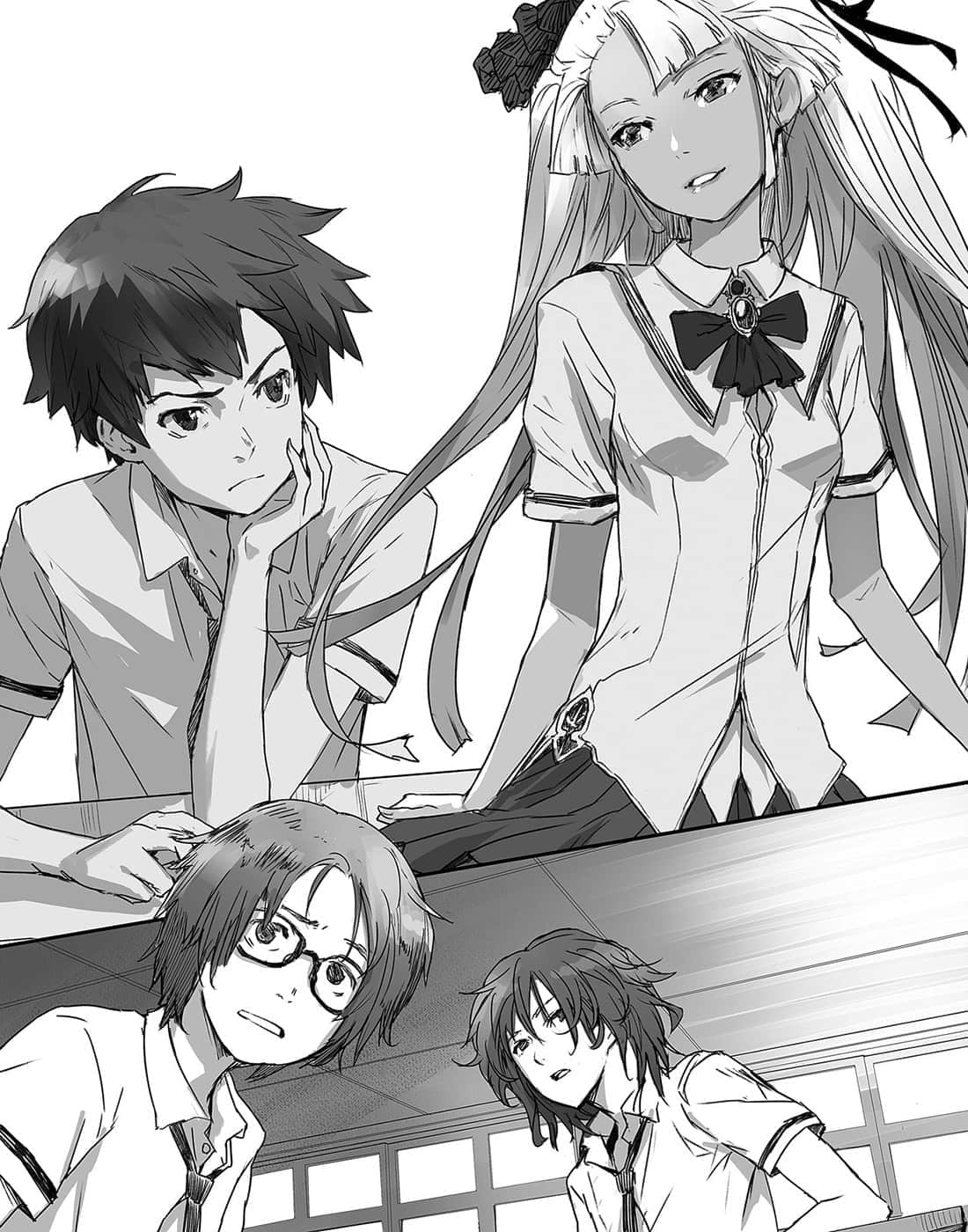 《BEATLESS─沒有心跳的少女─》2〈中〉 插圖（9）