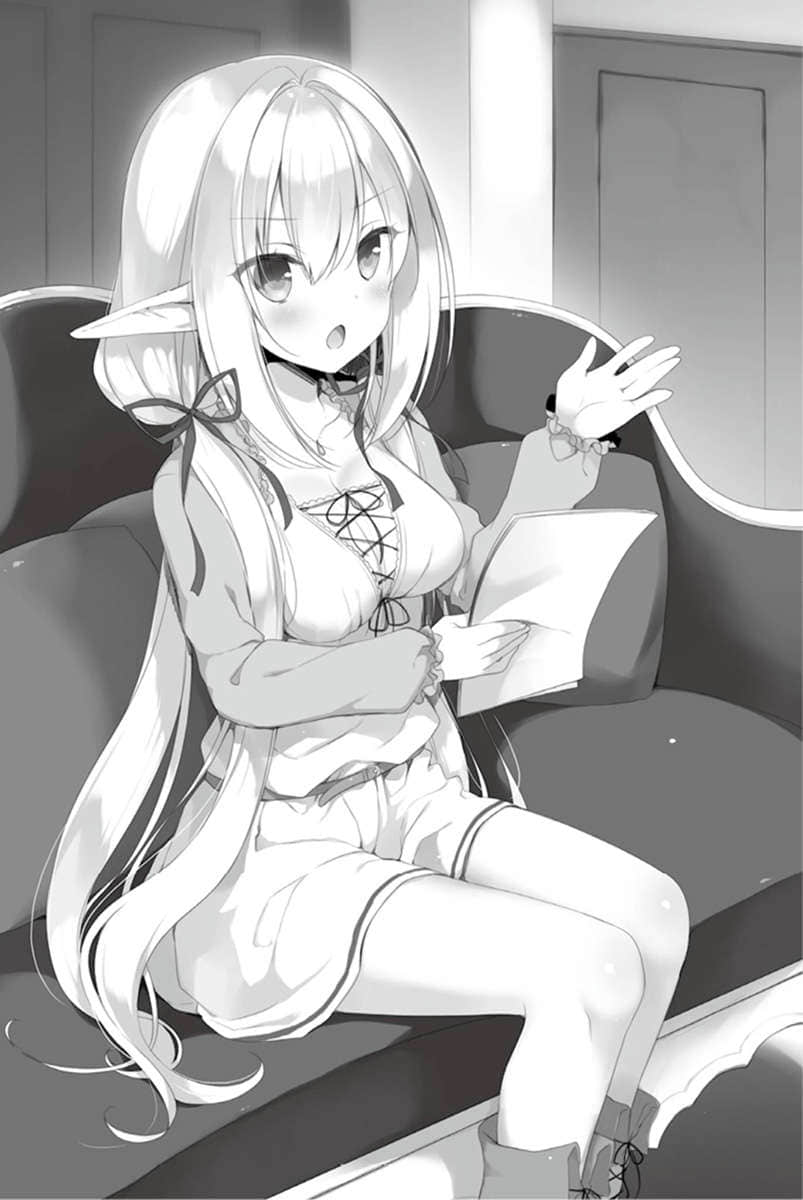 史莱姆转生。大贤者成为精灵养女的宠物了小说插图（21）