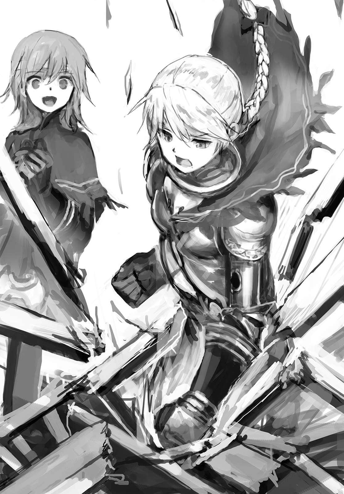 拥抱火轮的少女小说插图（17）