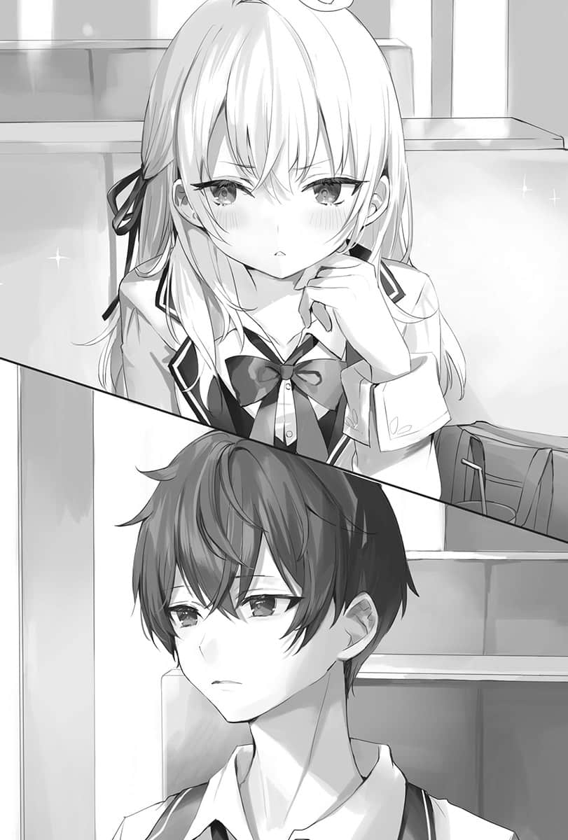 不时轻声地以俄语遮羞的邻座艾莉同学小说插图（24）