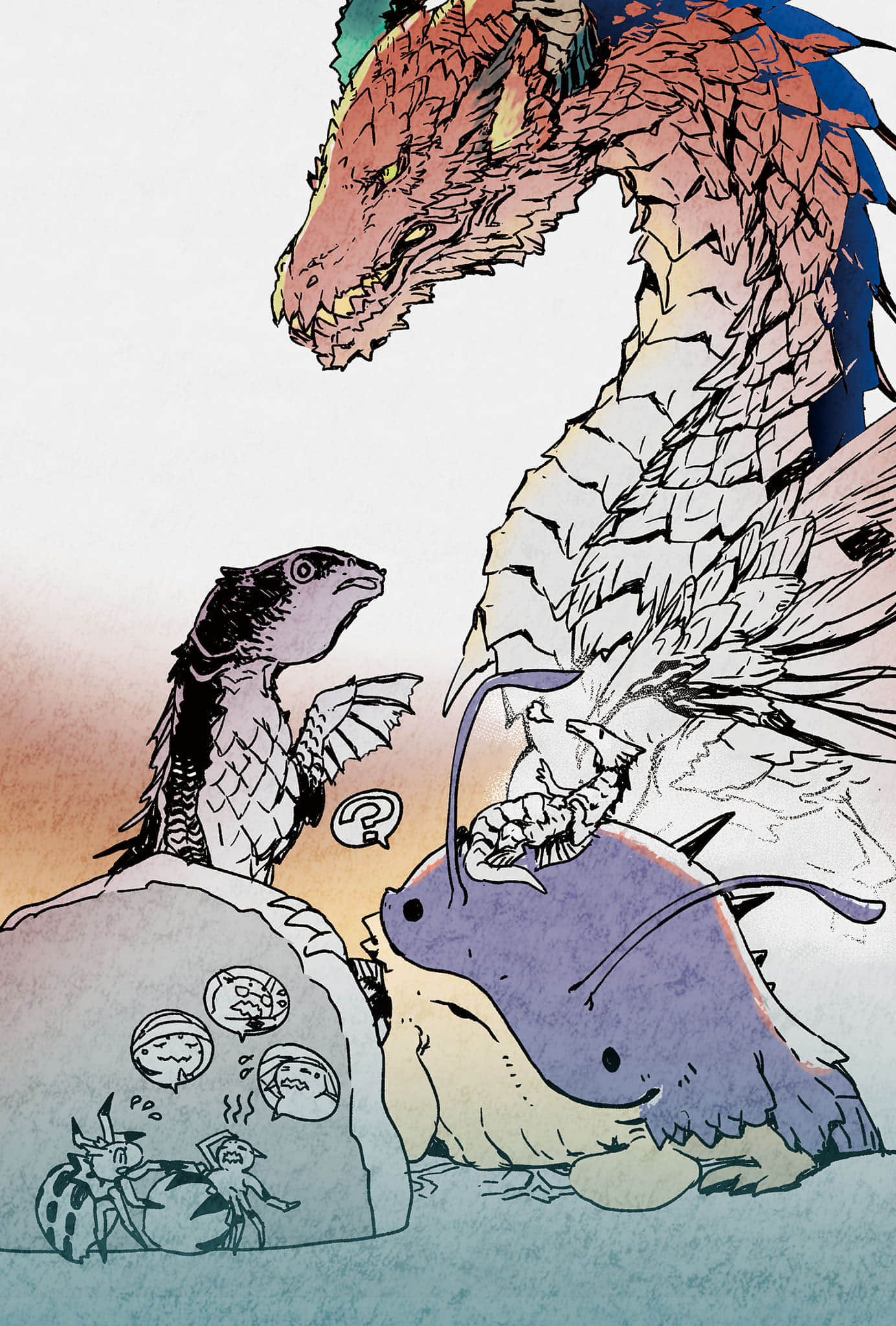 《转生成蜘蛛又怎样！》15 特典小册子插图（26）
