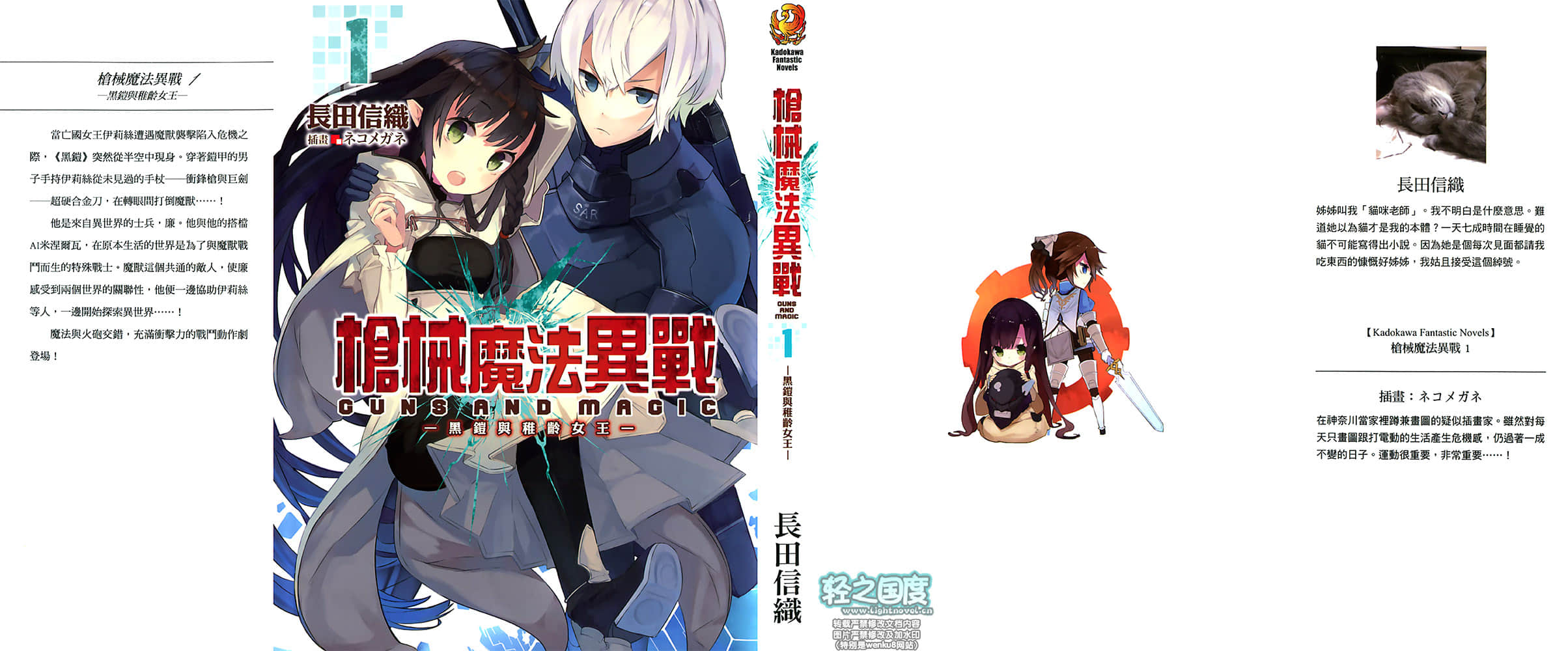 《枪械魔法异战》1 黑铠与稚龄女王 插图（1）