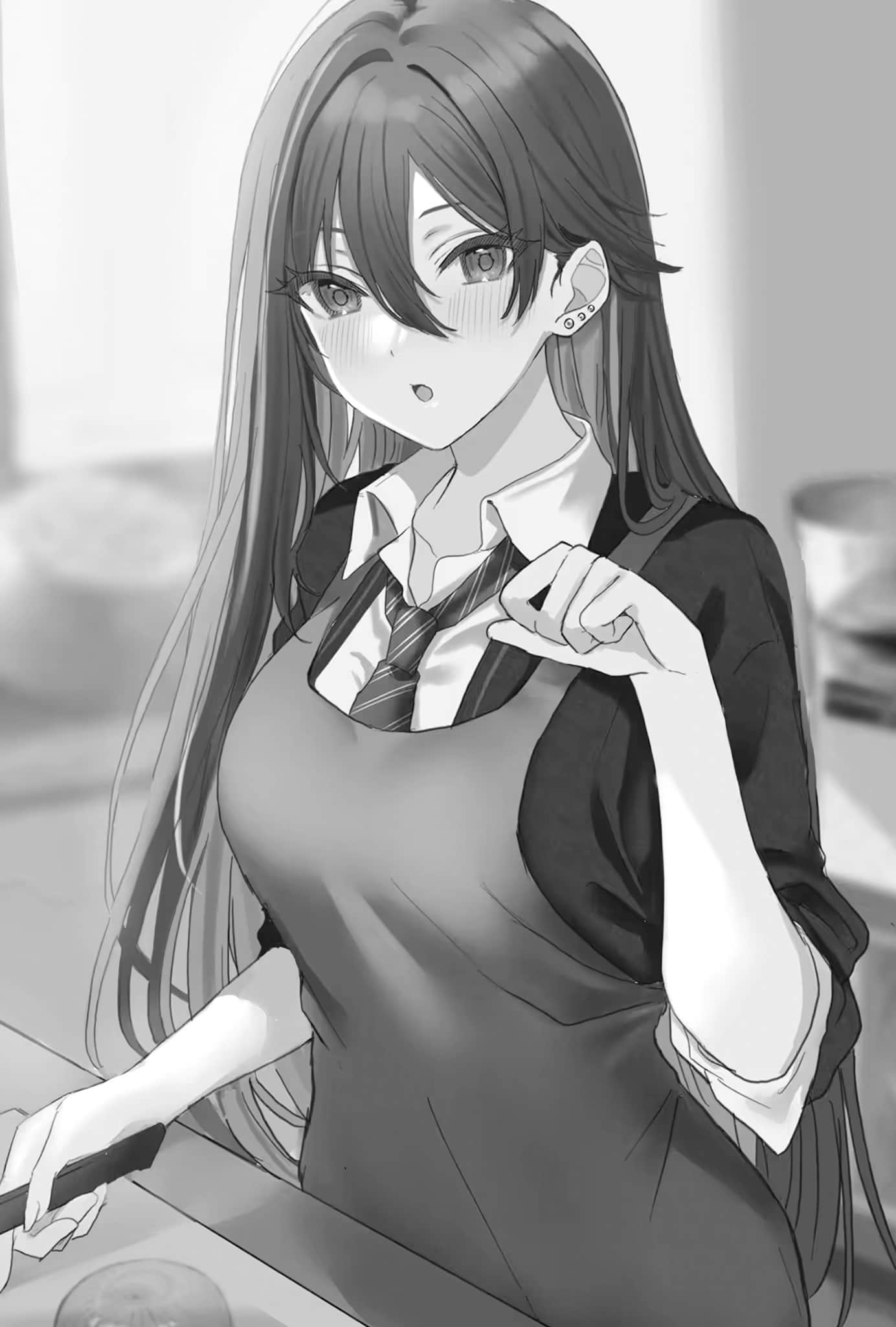 邻座的不良少女清水同学染黑了头发小说插图（8）