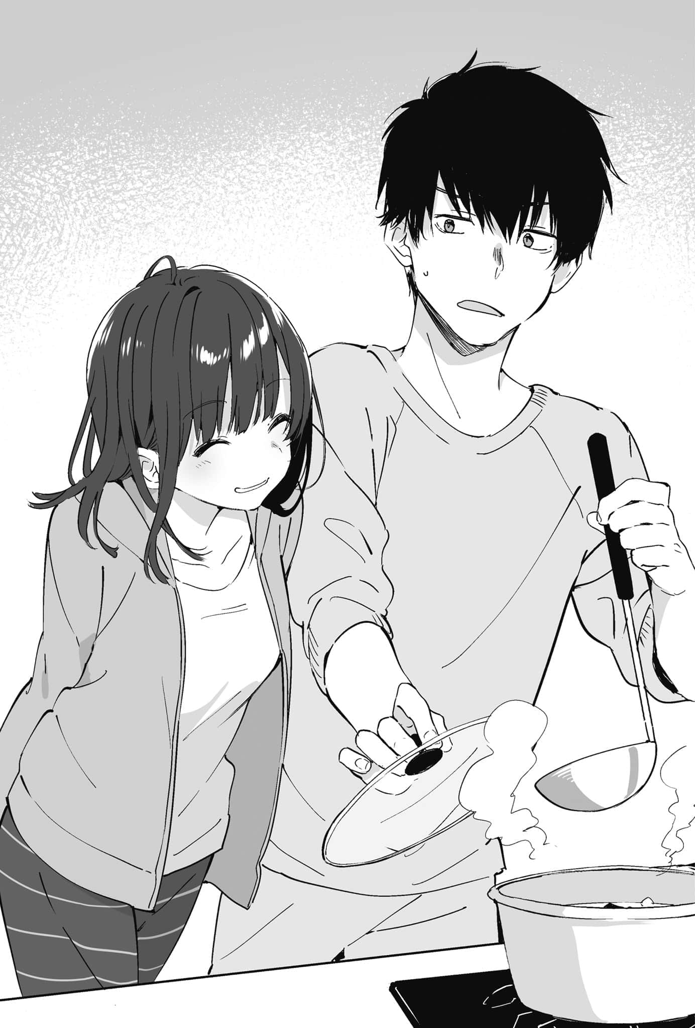 《刮掉胡子的我与捡到的女高中生》2 终章插图（1）