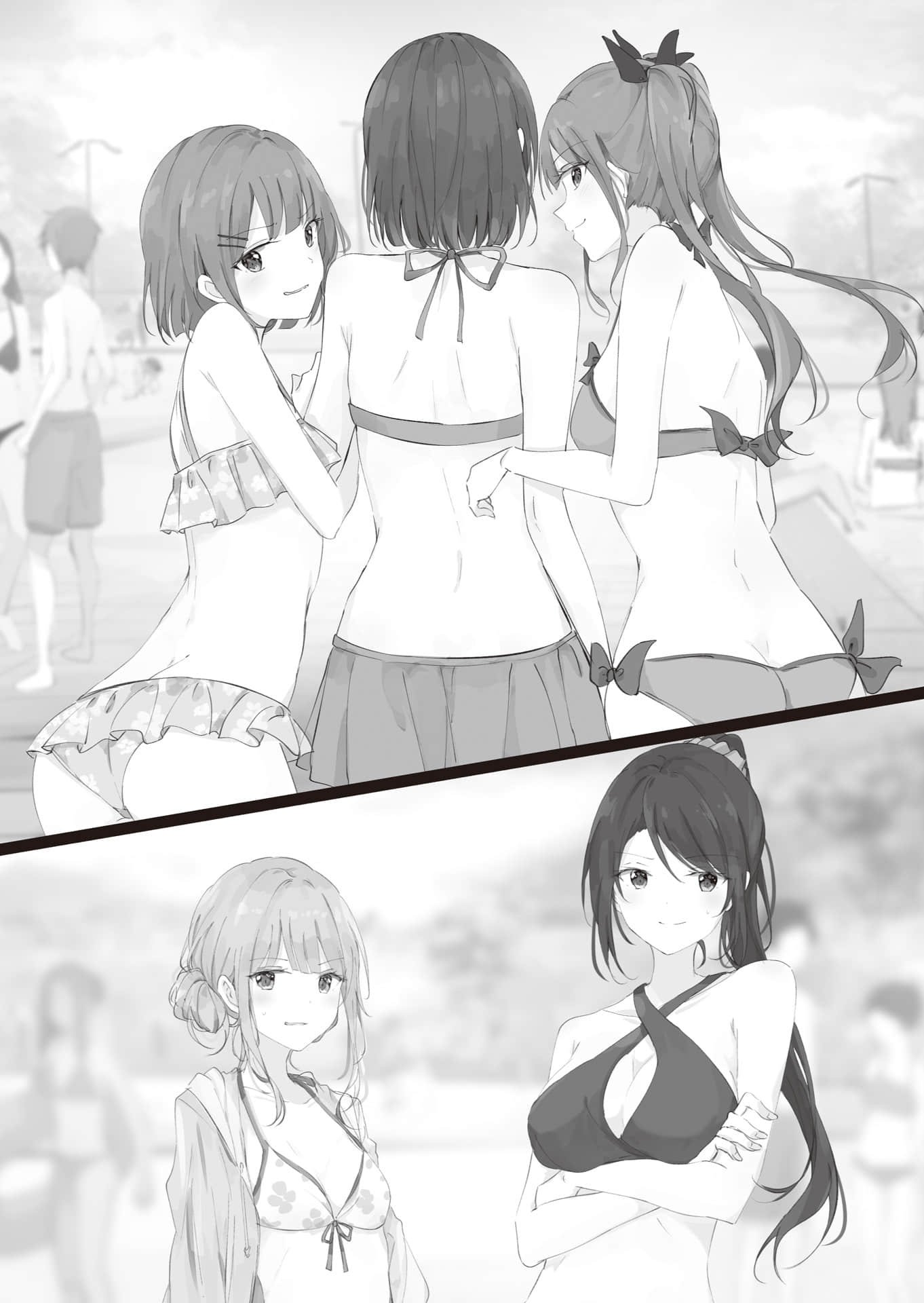 被夹在百合之间的我，顺势劈腿了小说插图（19）