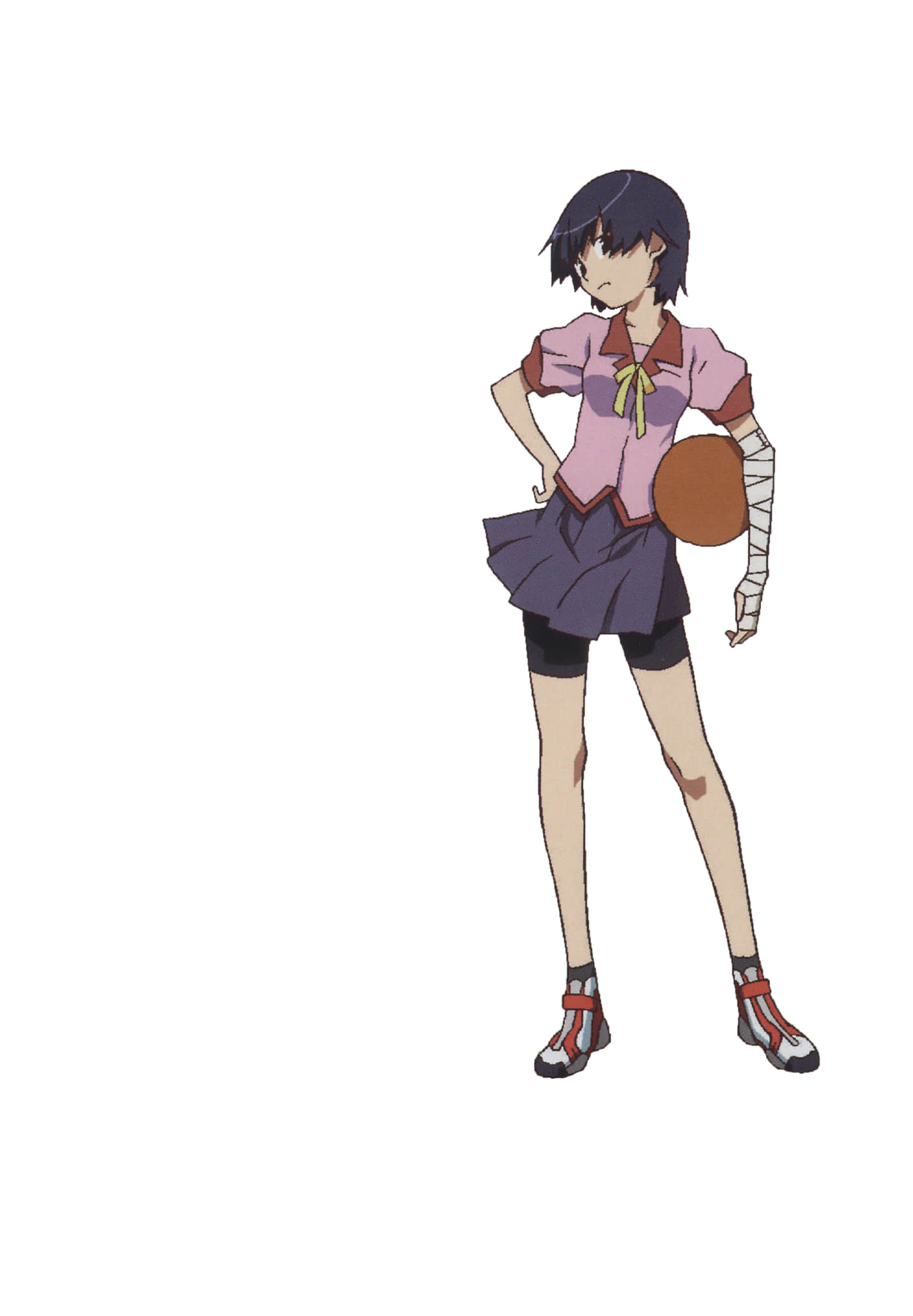 《物语系列① First Season》2 化物语〈中〉 第三话 骏河·猴子插图（3）