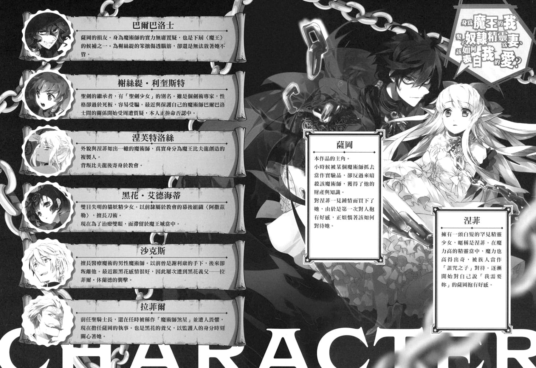 《身爲魔王的我娶了奴隸精靈爲妻，該如何表白我的愛？》14 插圖（6）