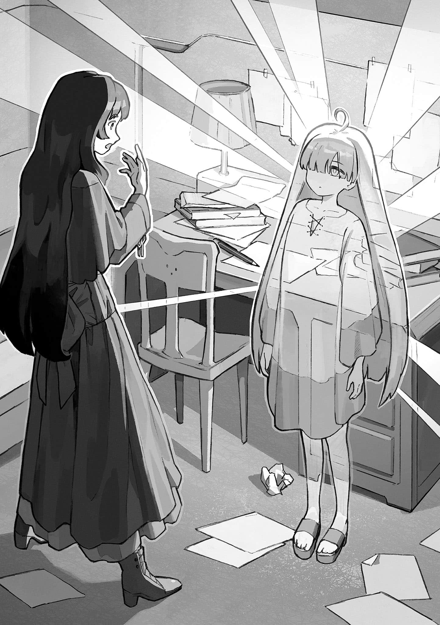 少女星间漂流记小说插图（14）