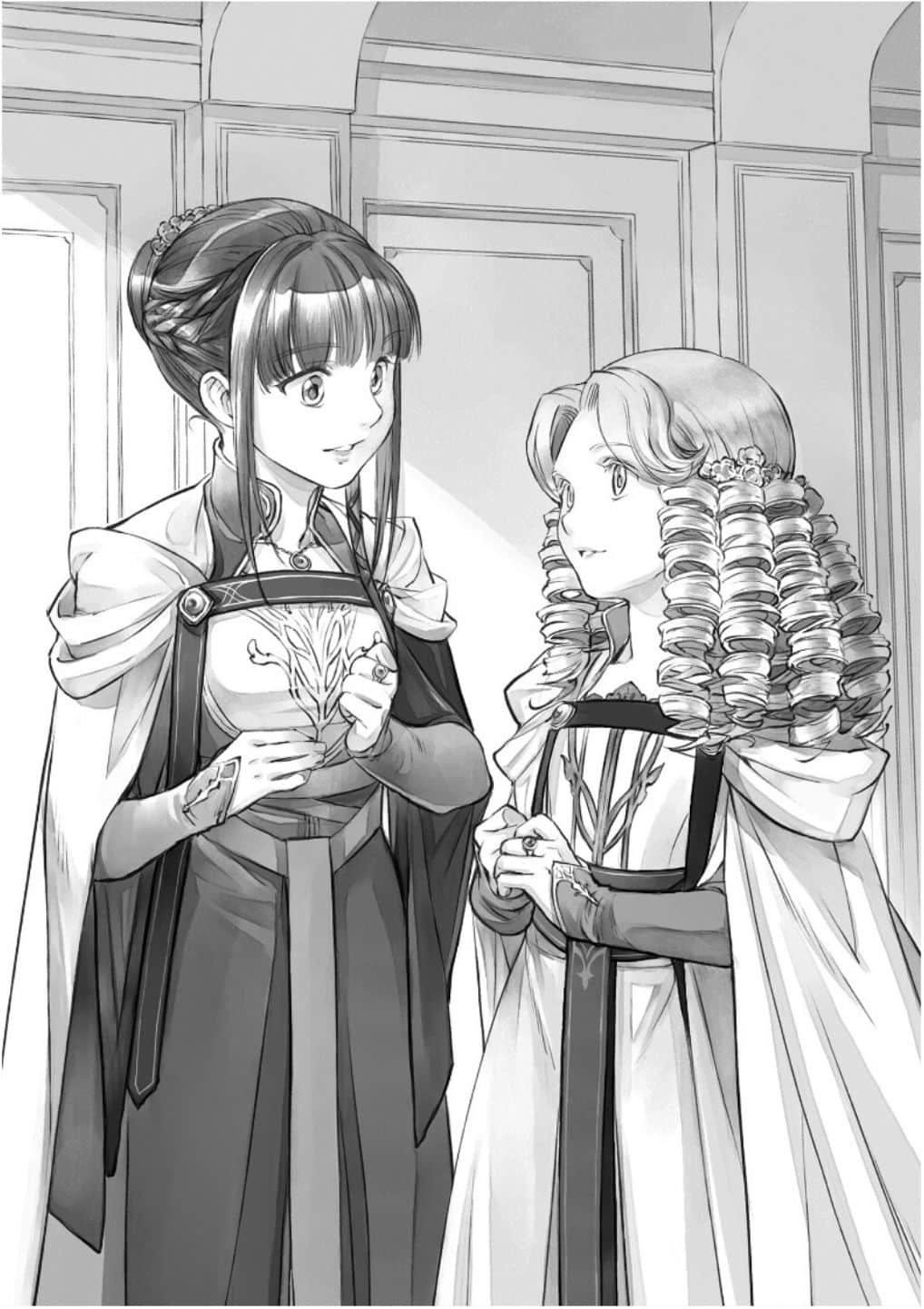 《小书痴的下克上 ～为了成为图书管理员不择手段～》5 女神的化身Ⅸ 夏绿蒂 后方的支援插图（1）