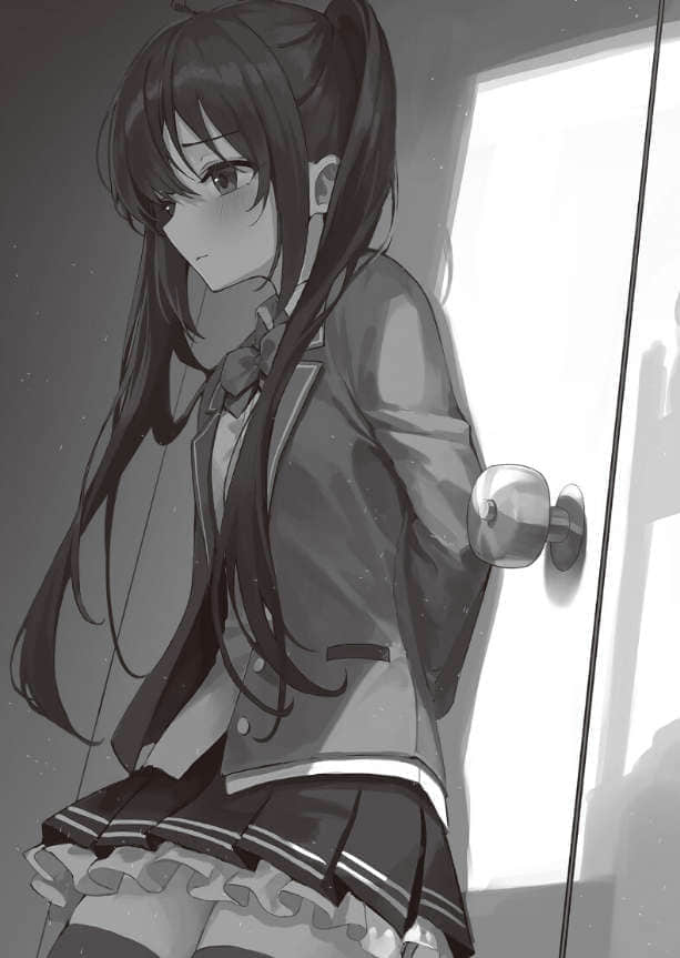 霜月同学喜欢上路人角色小说插图（4）