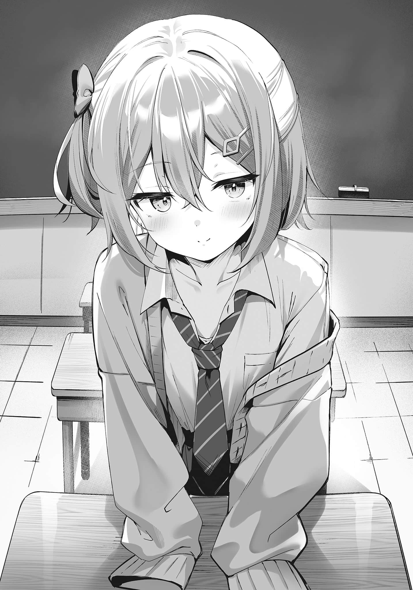 愿意认输的话，就让你摸个够喔？ 杂鱼♡小说插图（1）