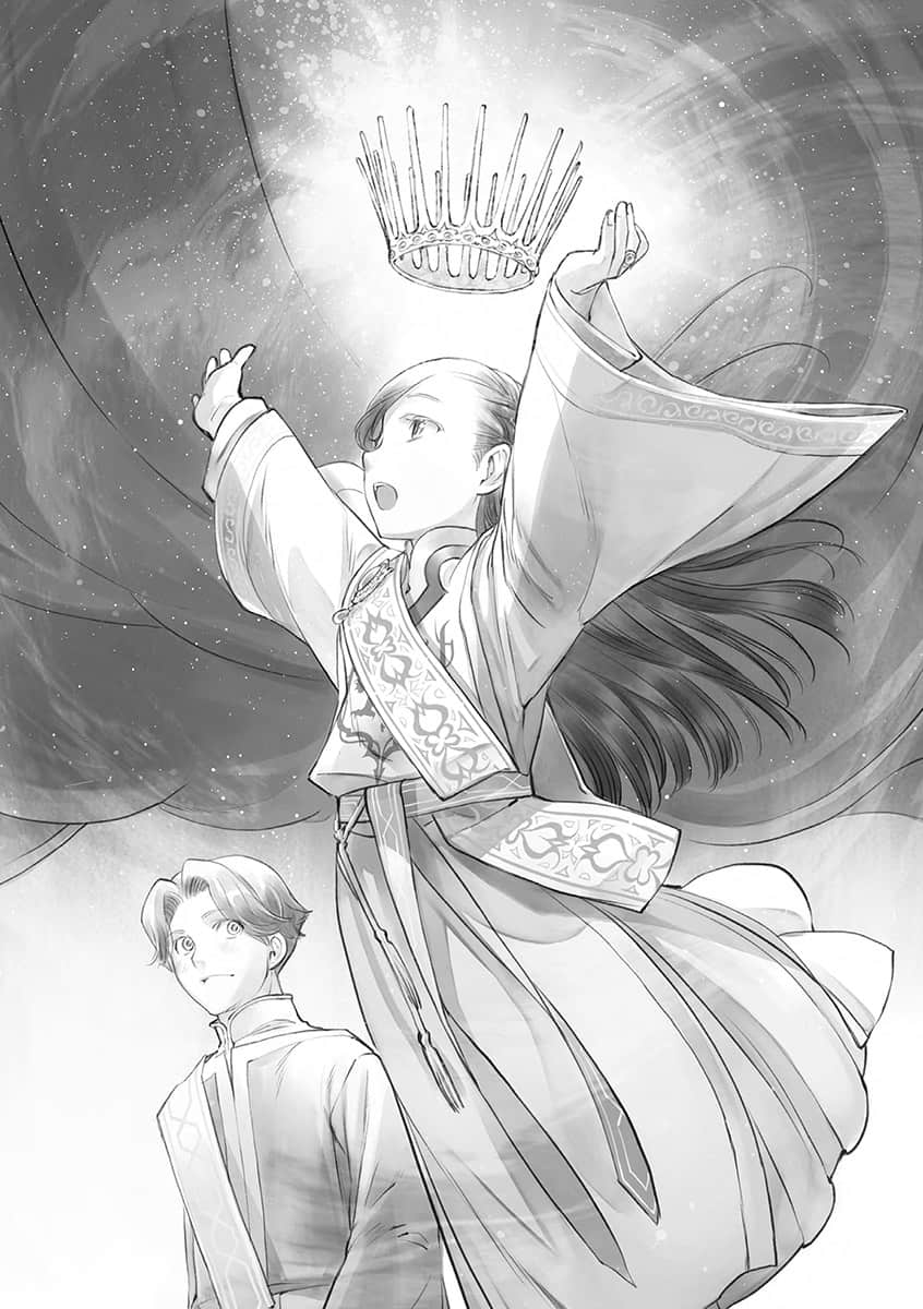 《小书痴的下克上 ～为了成为图书管理员不择手段～》5 女神的化身Ⅴ 领主会议的星结仪式插图（1）