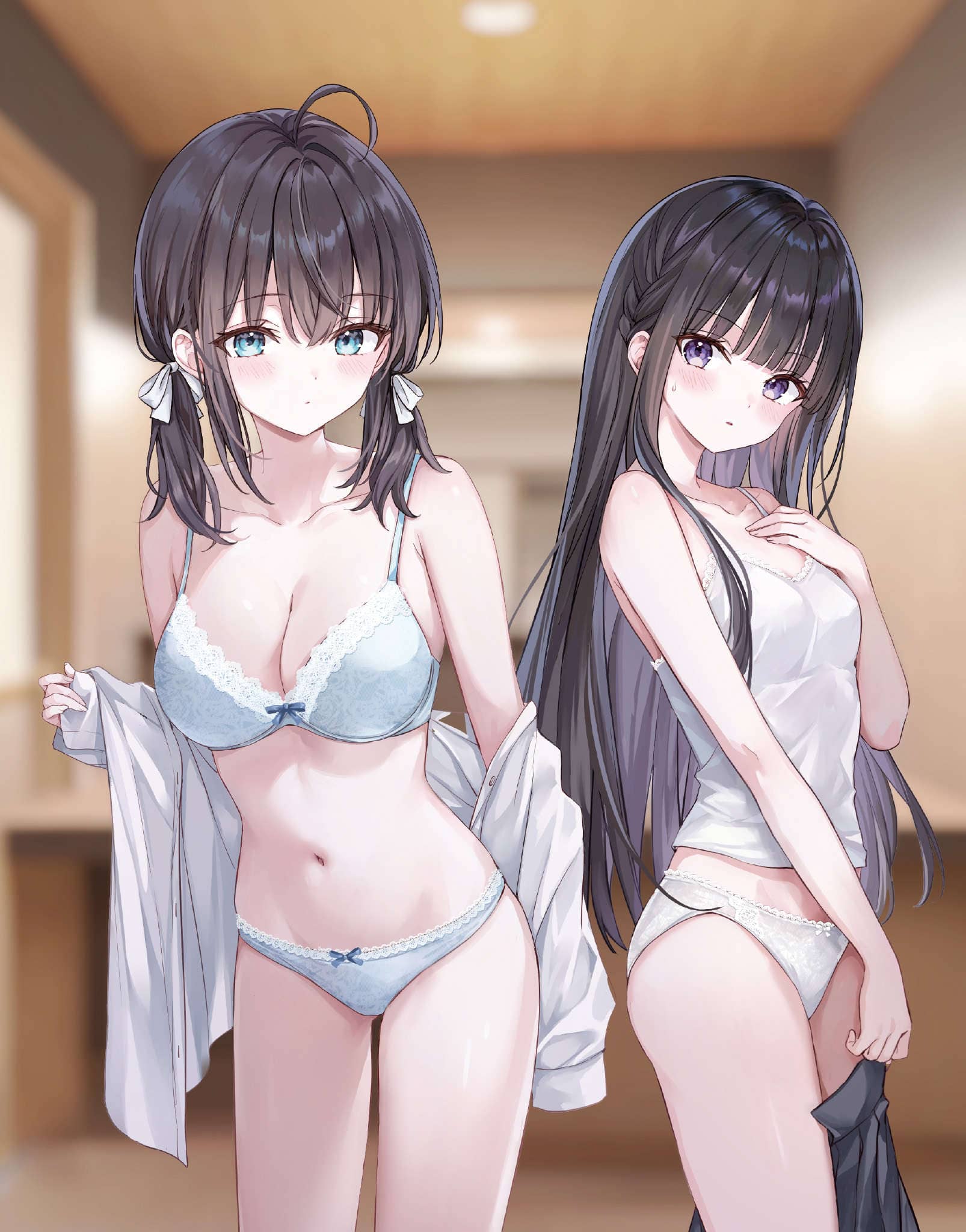 《把喜欢的女生收作女仆后，她居然在我的房间里偷偷地搞些什么》第二卷 插图（5）
