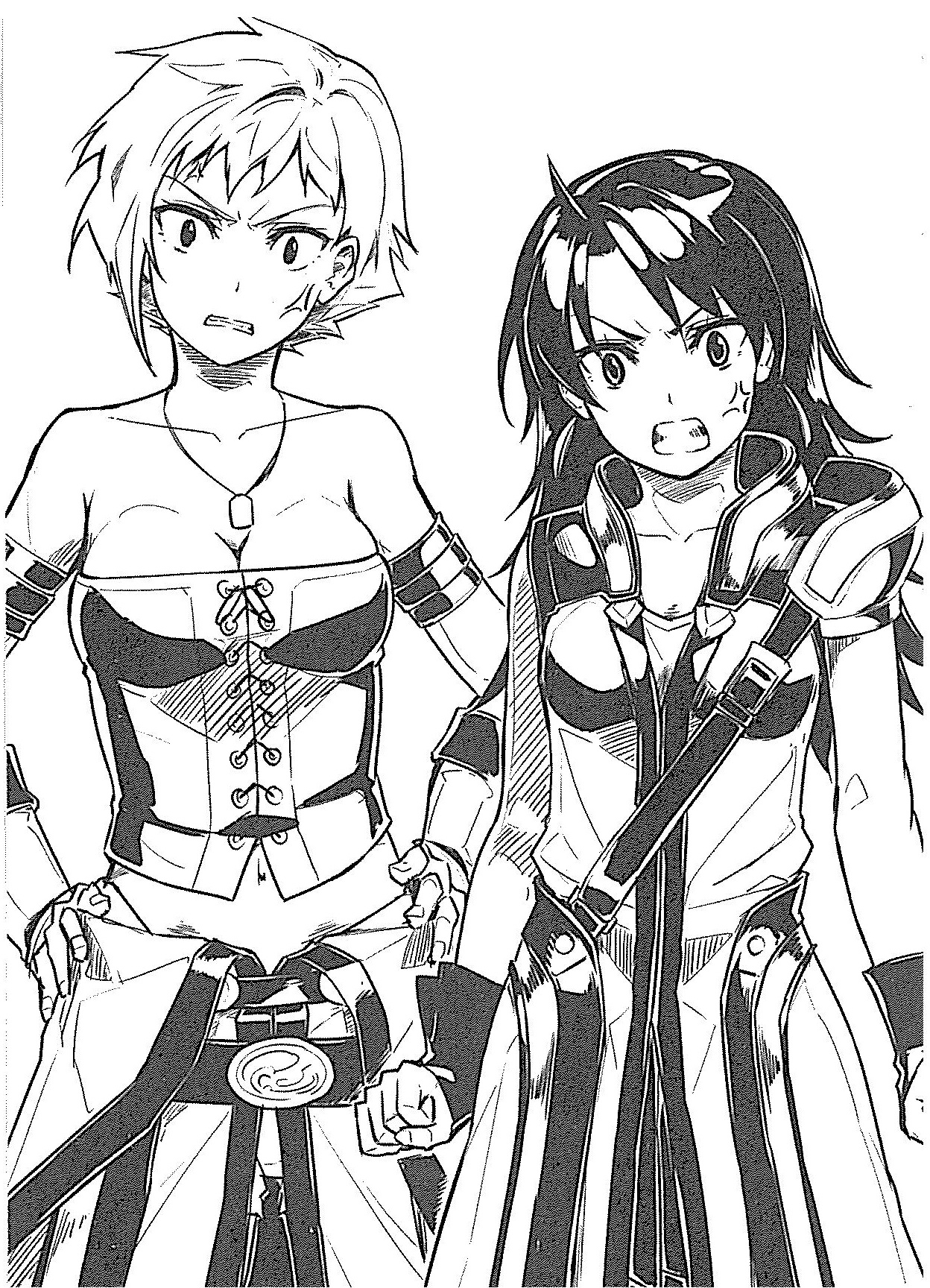 《騎士&魔法》第四卷 第三十一話 被囚禁的王女插圖（1）