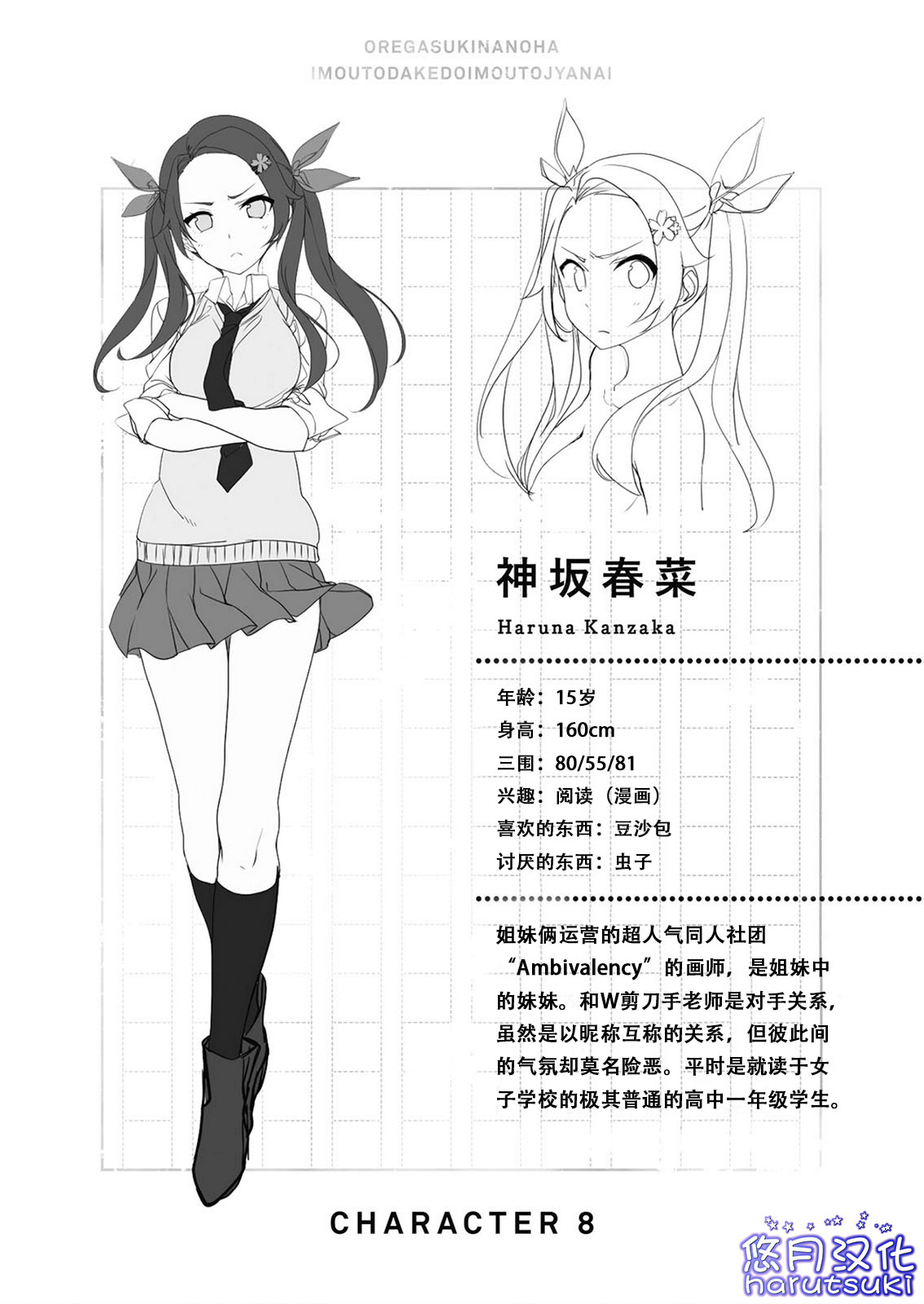 《我喜歡的妹妹不是妹妹 - 恵比須清司》第三卷 插圖（12）
