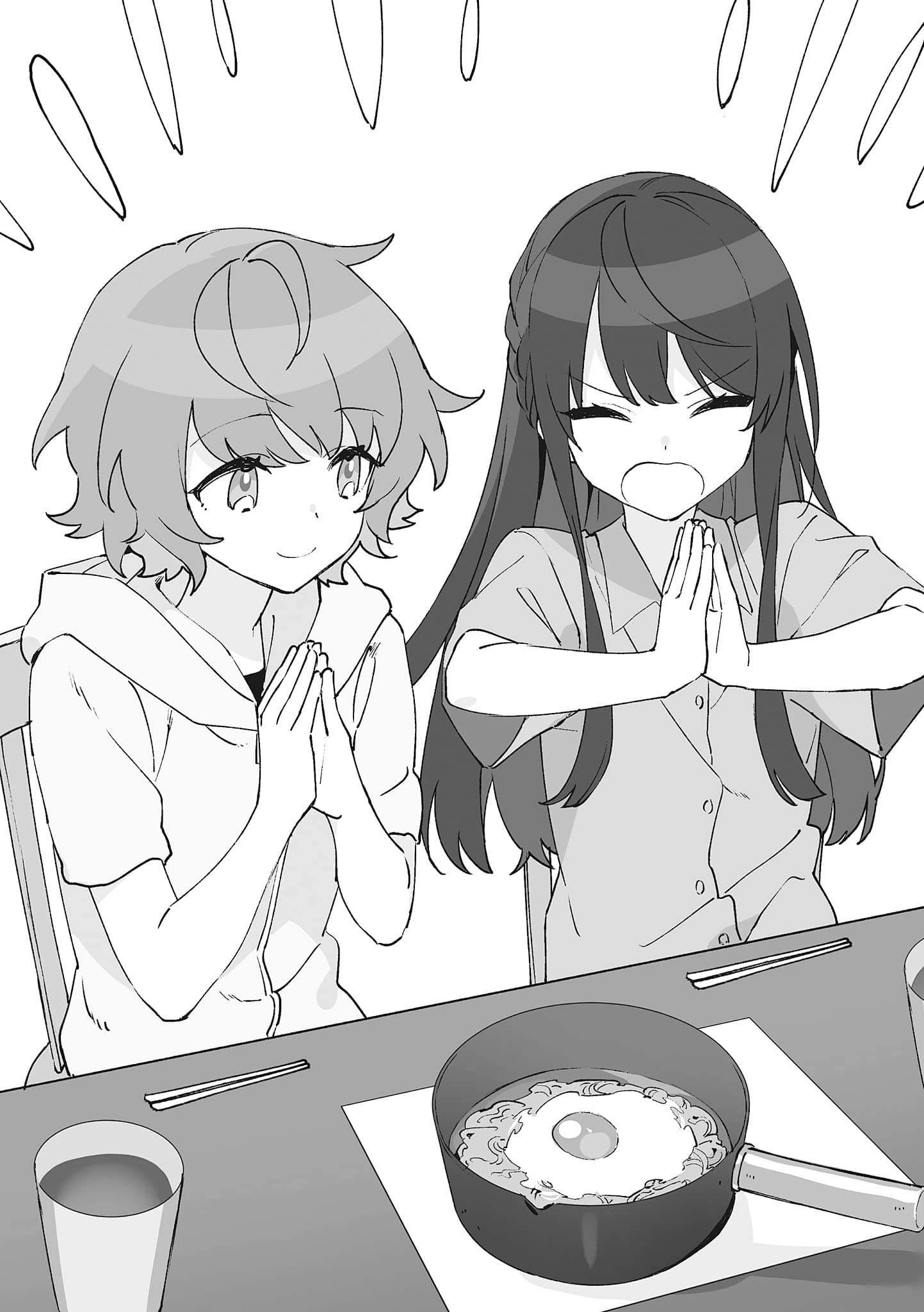 《转校后遇到的清纯可爱美少女，是我曾经误当男生一起玩的青梅竹马[Web版]》第三卷 机翻 幕间　依偎着染上色彩的心，摇荡插图（2）