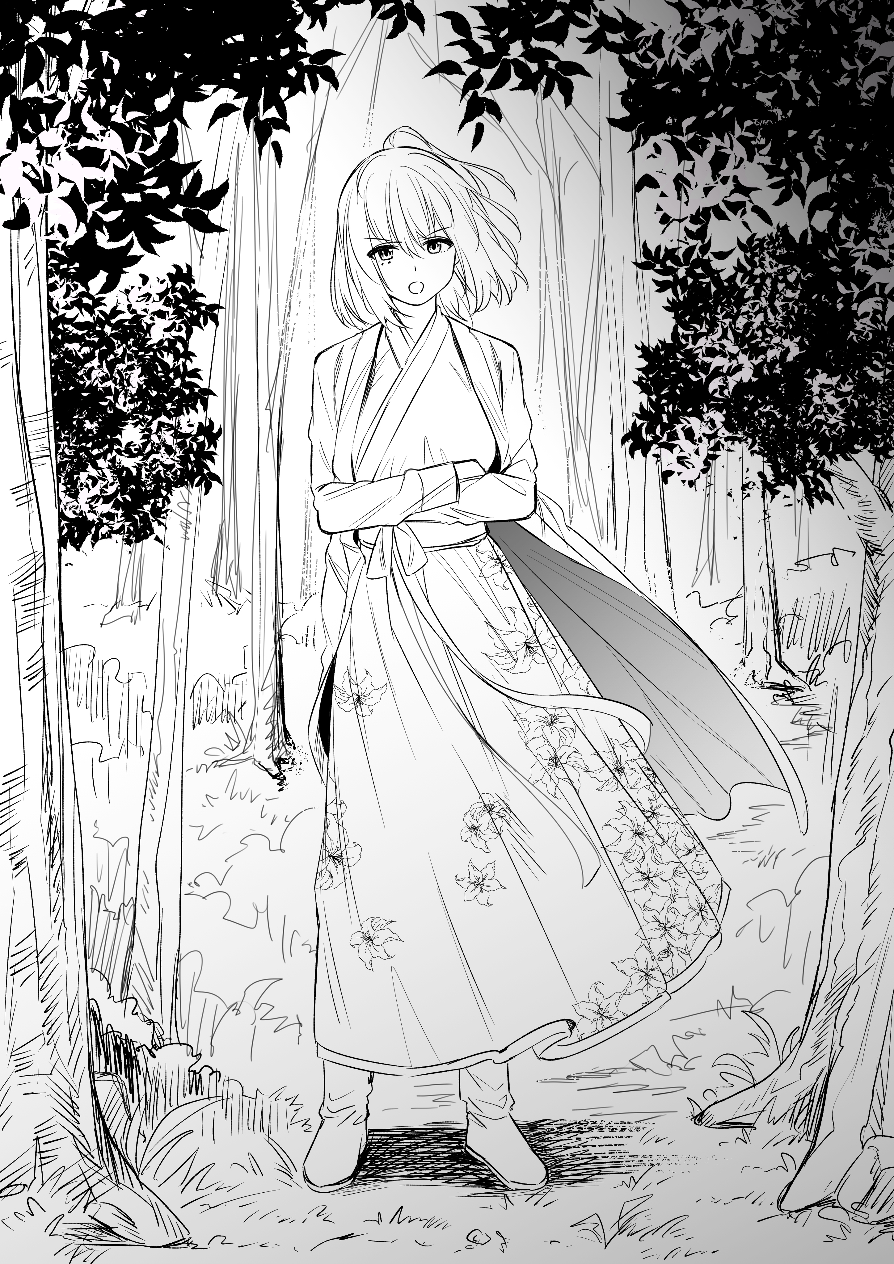 《天下第一的青梅竹馬(ESJ精翻)》正文 人物插畫(1)插圖(5)