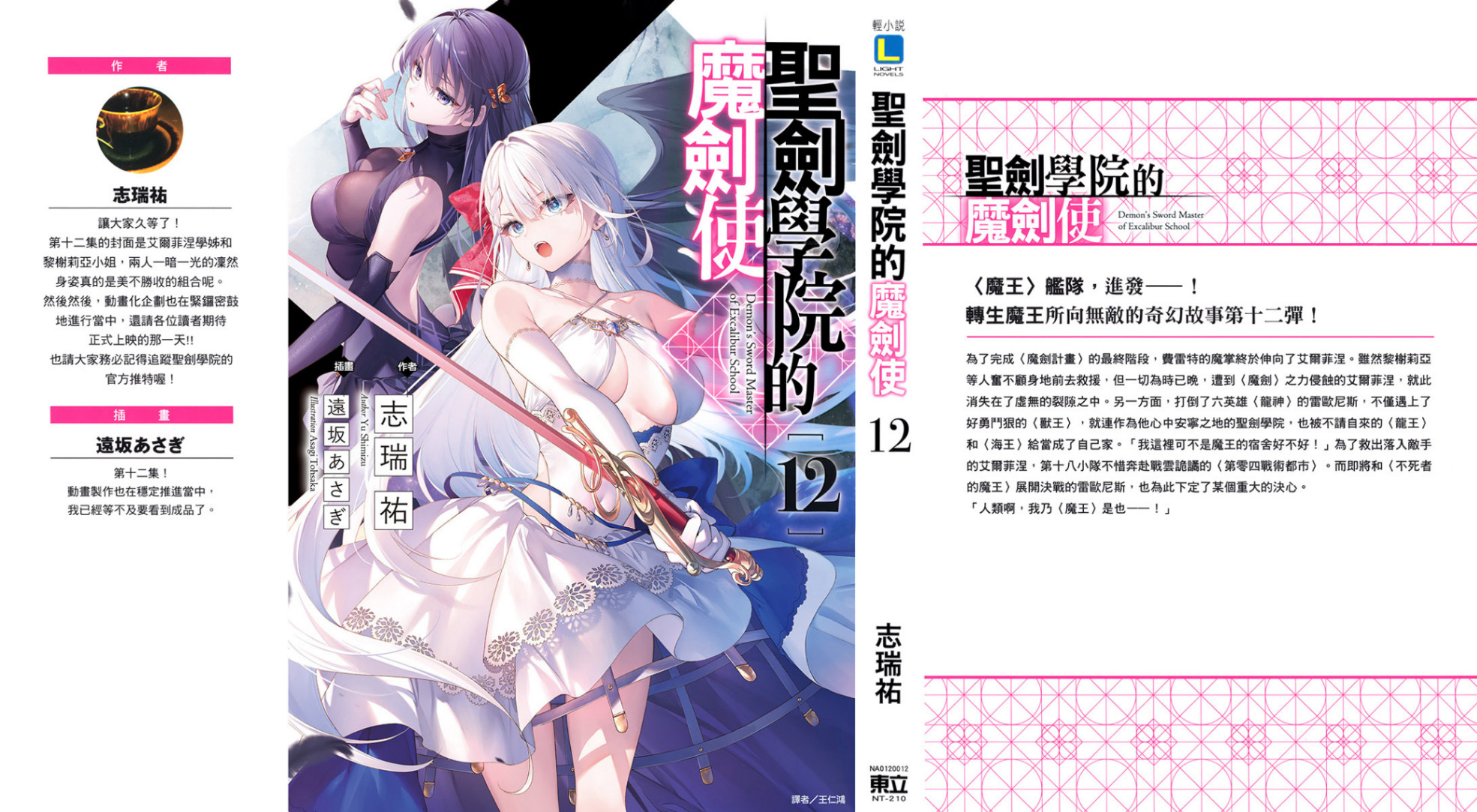 《圣剑学院的魔剑使 - 志瑞佑》第十二卷 插图（1）
