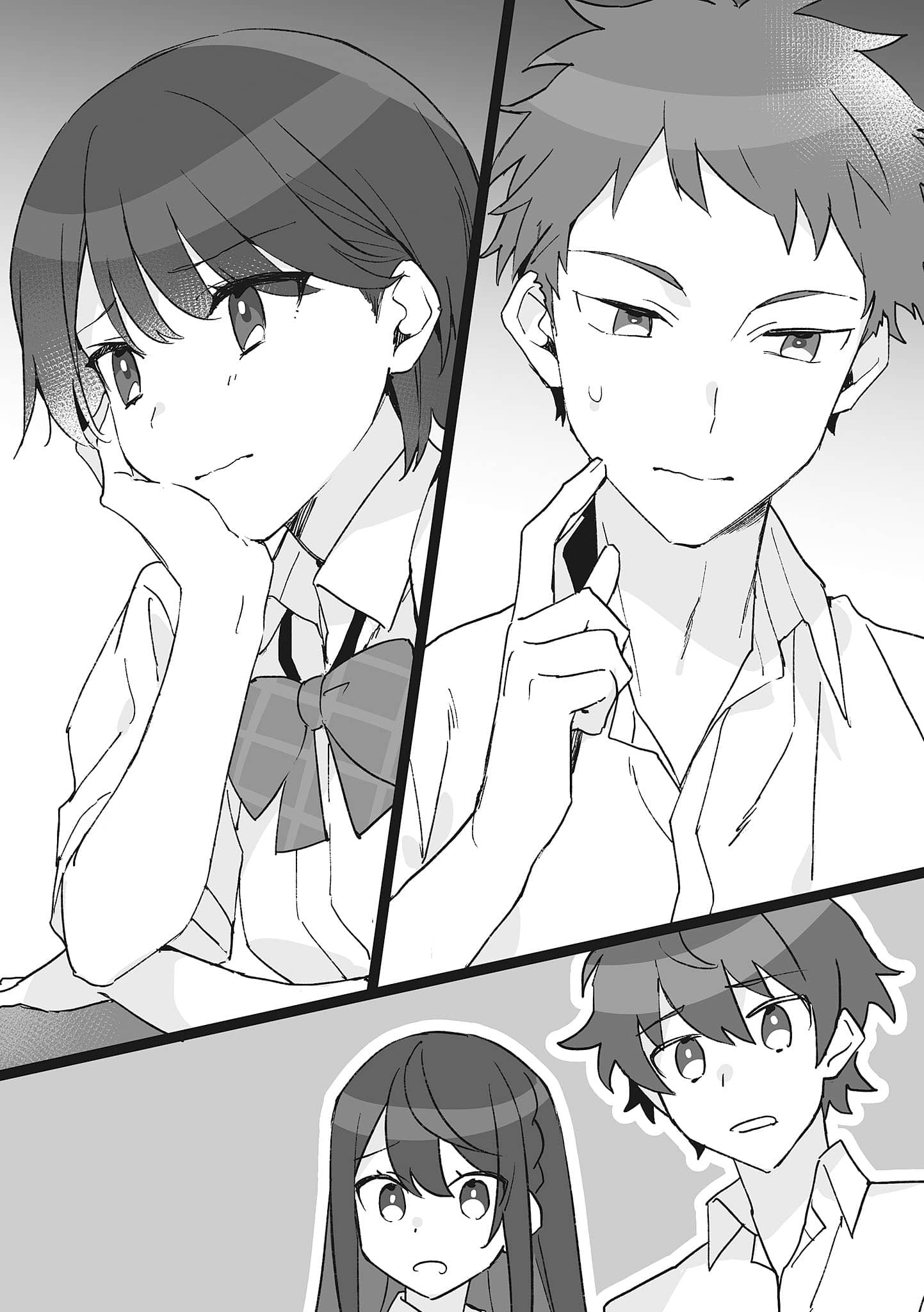 《转校后遇到的清纯可爱美少女，是我曾经误当男生一起玩的青梅竹马[Web版]》第六卷 机翻 第2话　擦身而过的两人插图（2）