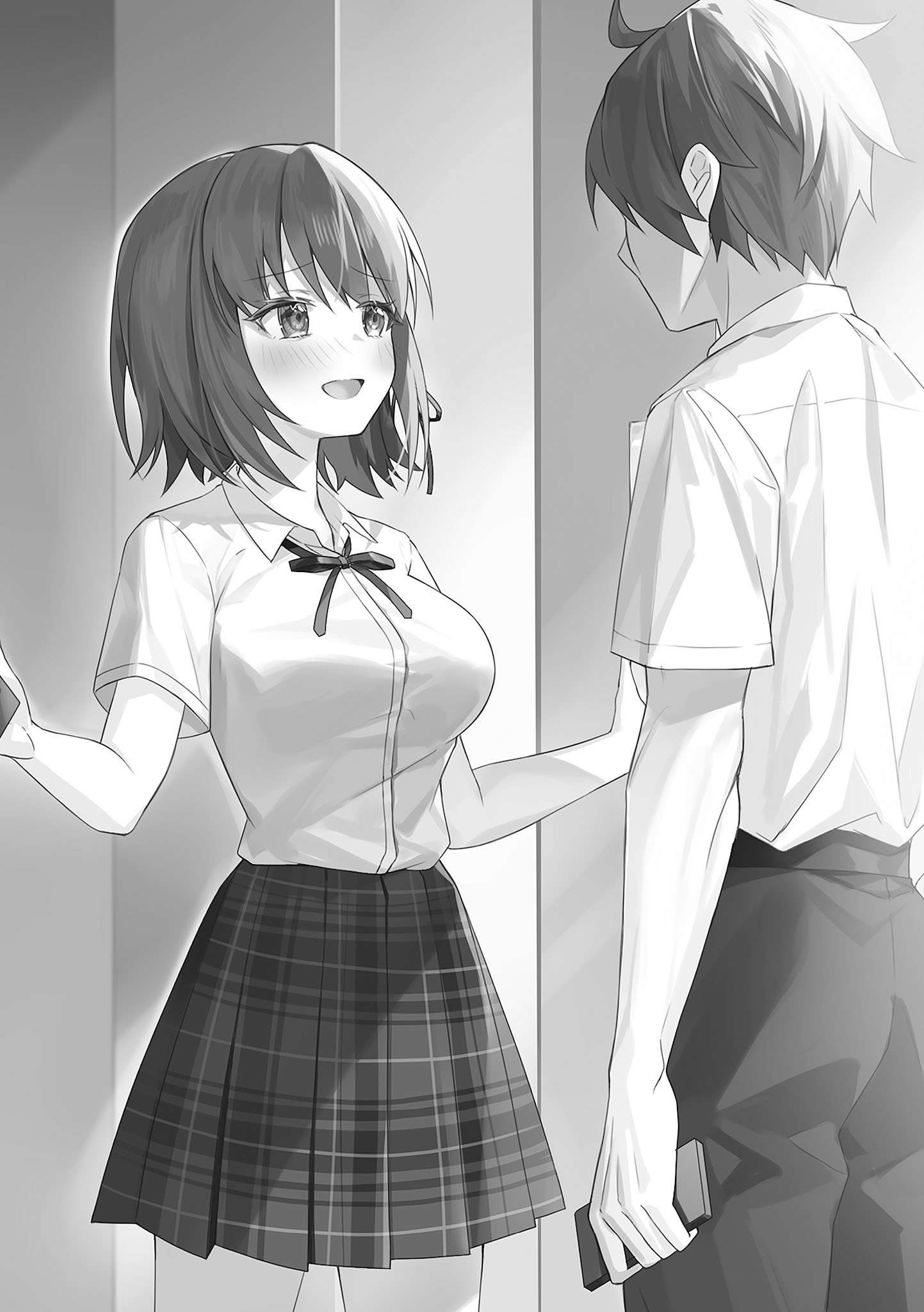 《要是和只对我冷淡的友利同学说『我知道你有隐藏账号』的话会怎么样?》第二卷 插图(15)