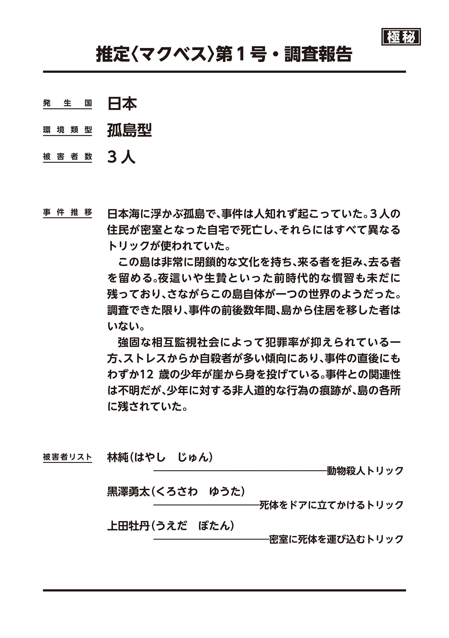 《夏洛克+偵探學園》第二卷 Logic.2 麥克白·傑克·傑克 插圖插圖（14）
