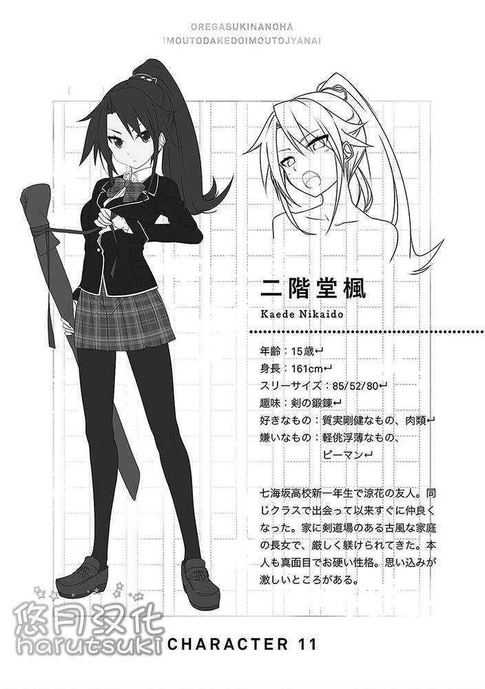 《我喜欢的妹妹不是妹妹 - 恵比须清司》第七卷 插图（11）