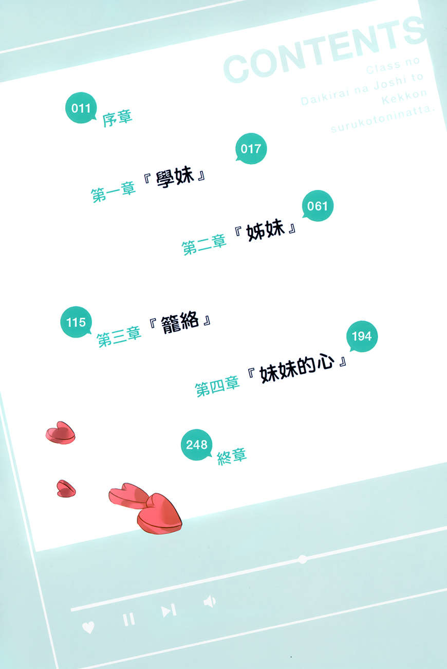 《我和班上最讨厌的女生结婚了》第四卷 插图（6）