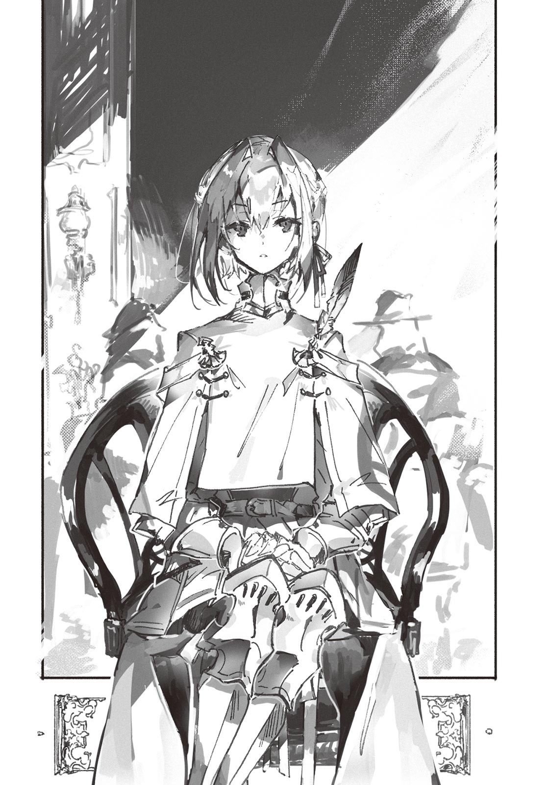 《謊言少女與硝煙的死靈術師》第一卷 第七章插圖（1）
