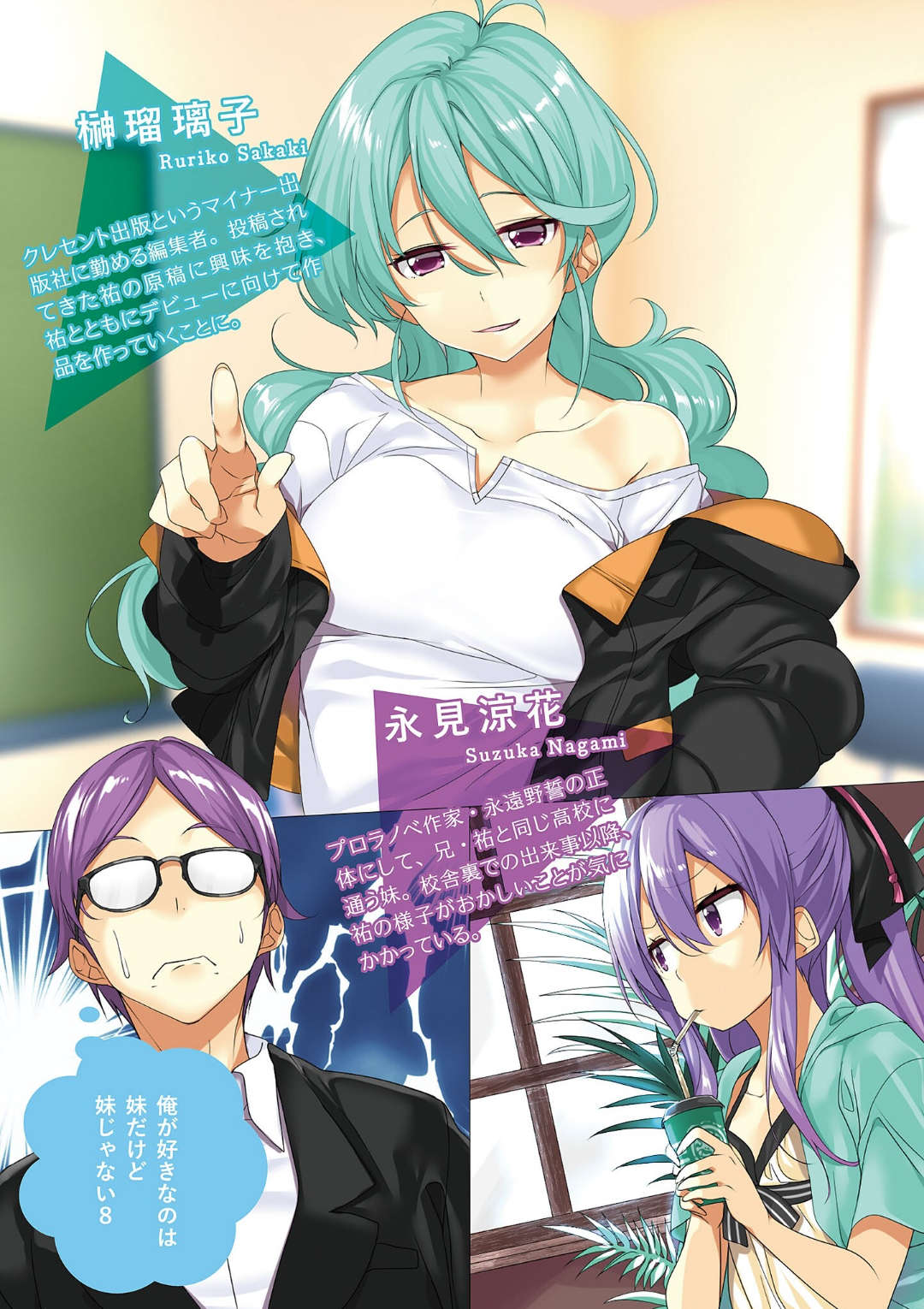 《我喜歡的妹妹不是妹妹 - 恵比須清司》第八卷 插圖（2）