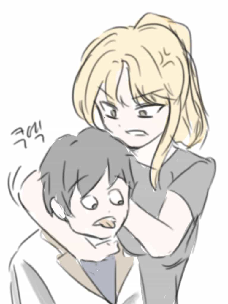 《不撒谎的真正配角》正文 非人型的郊游...！ # 8插图（1）