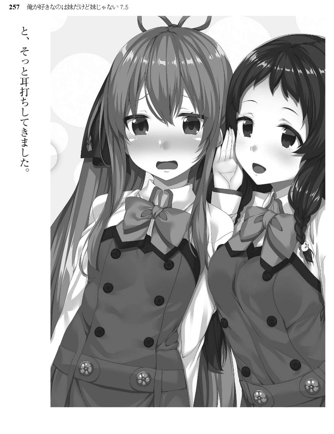 《我喜歡的妹妹不是妹妹 - 恵比須清司》第八卷 第7.5卷 插圖插圖（19）